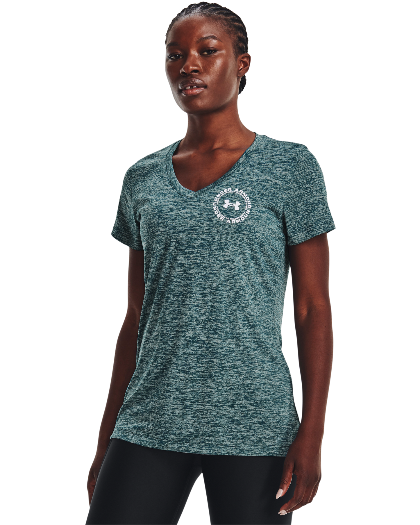 Women's UA Tech™ Twist Crest Short Sleeve