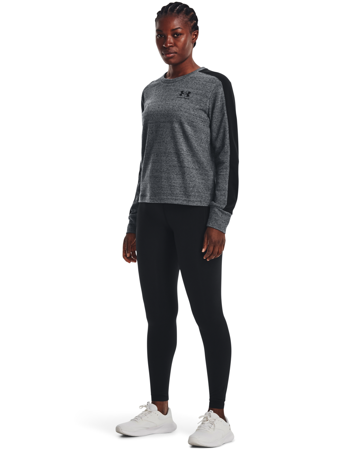 Women's UA Rival Terry Colorblock Crew