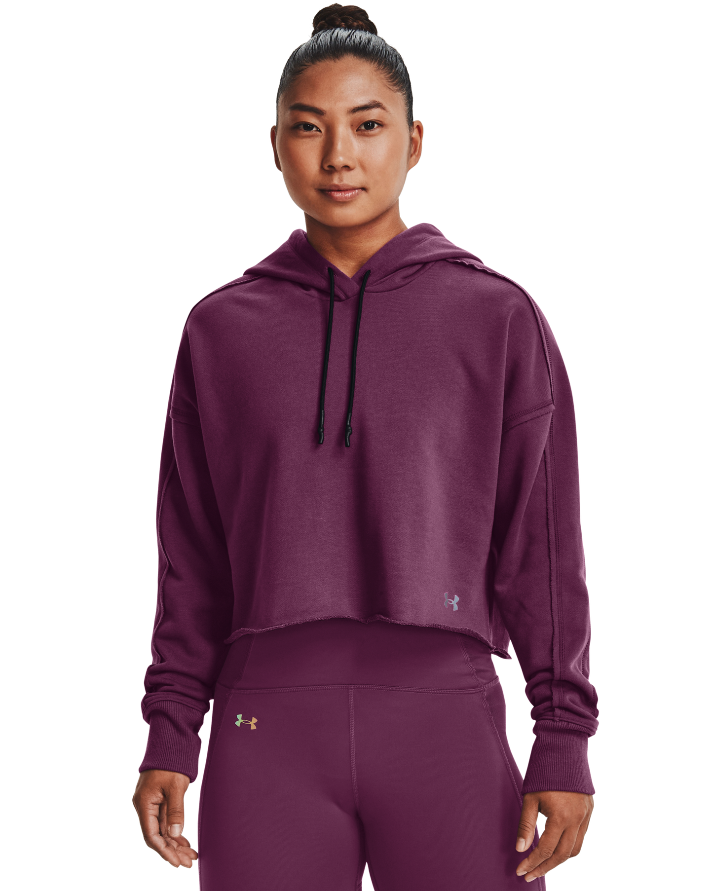 Women's UA Terry Crop Hoodie