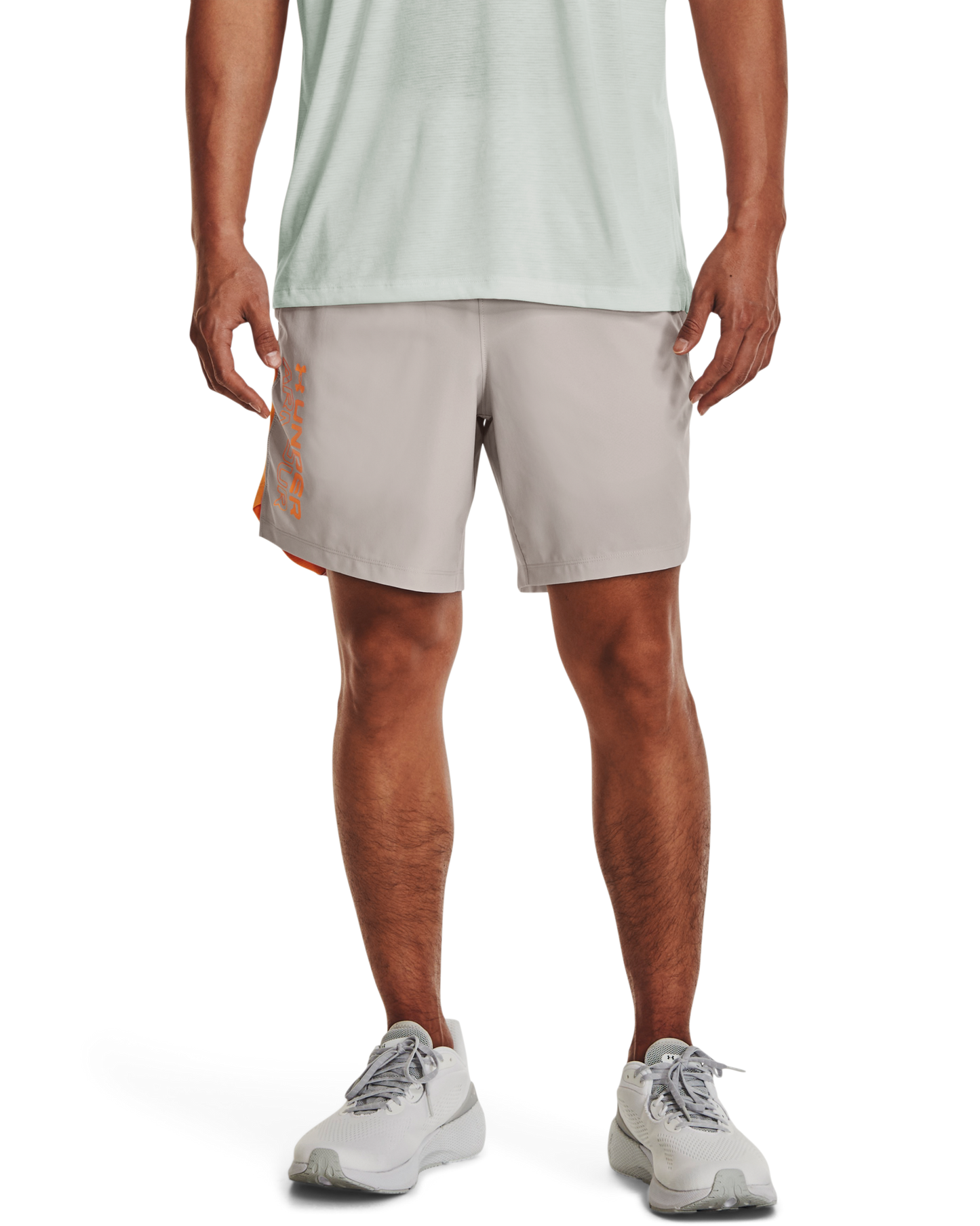 Men's UA Launch SW 7'' Wordmark  Shorts