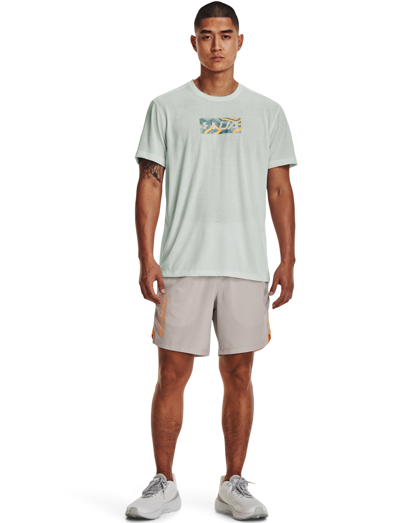 Men's UA Launch SW 7'' Wordmark  Shorts
