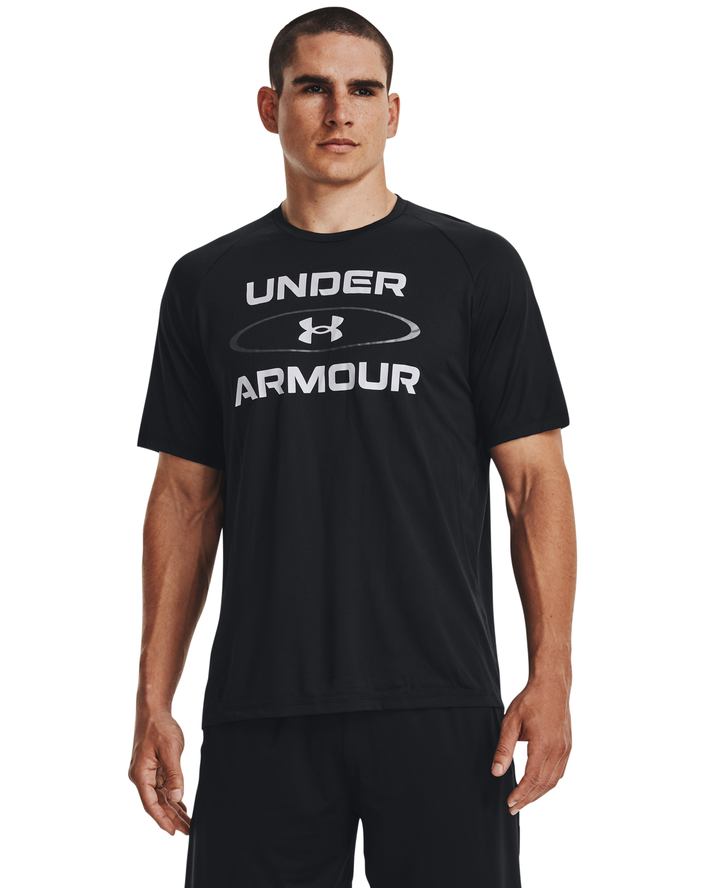 Men's UA Tech™ 2.0 Wordmark Graphic Short Sleeve