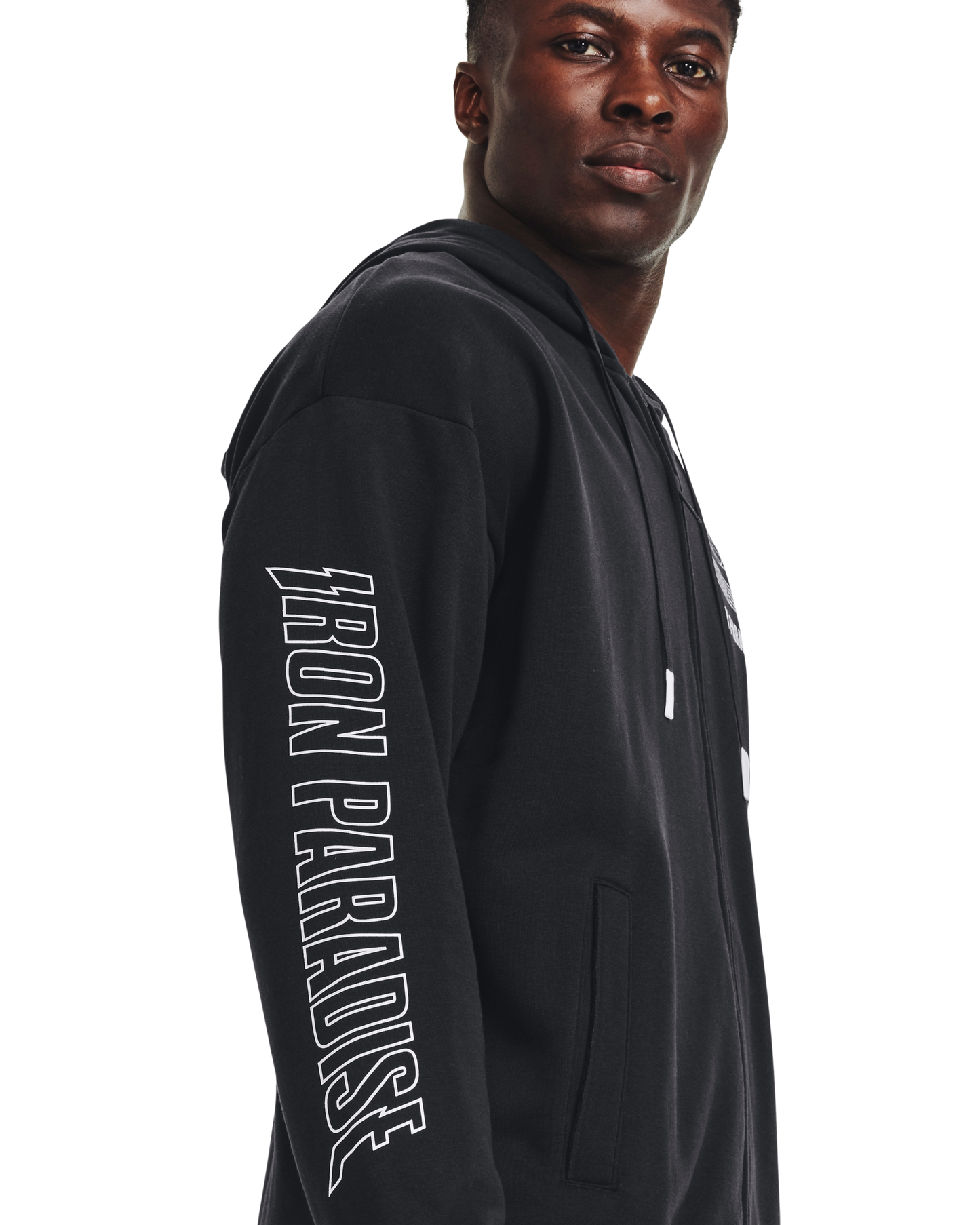 Men's Project Rock Rival Fleece Disrupt Full-Zip