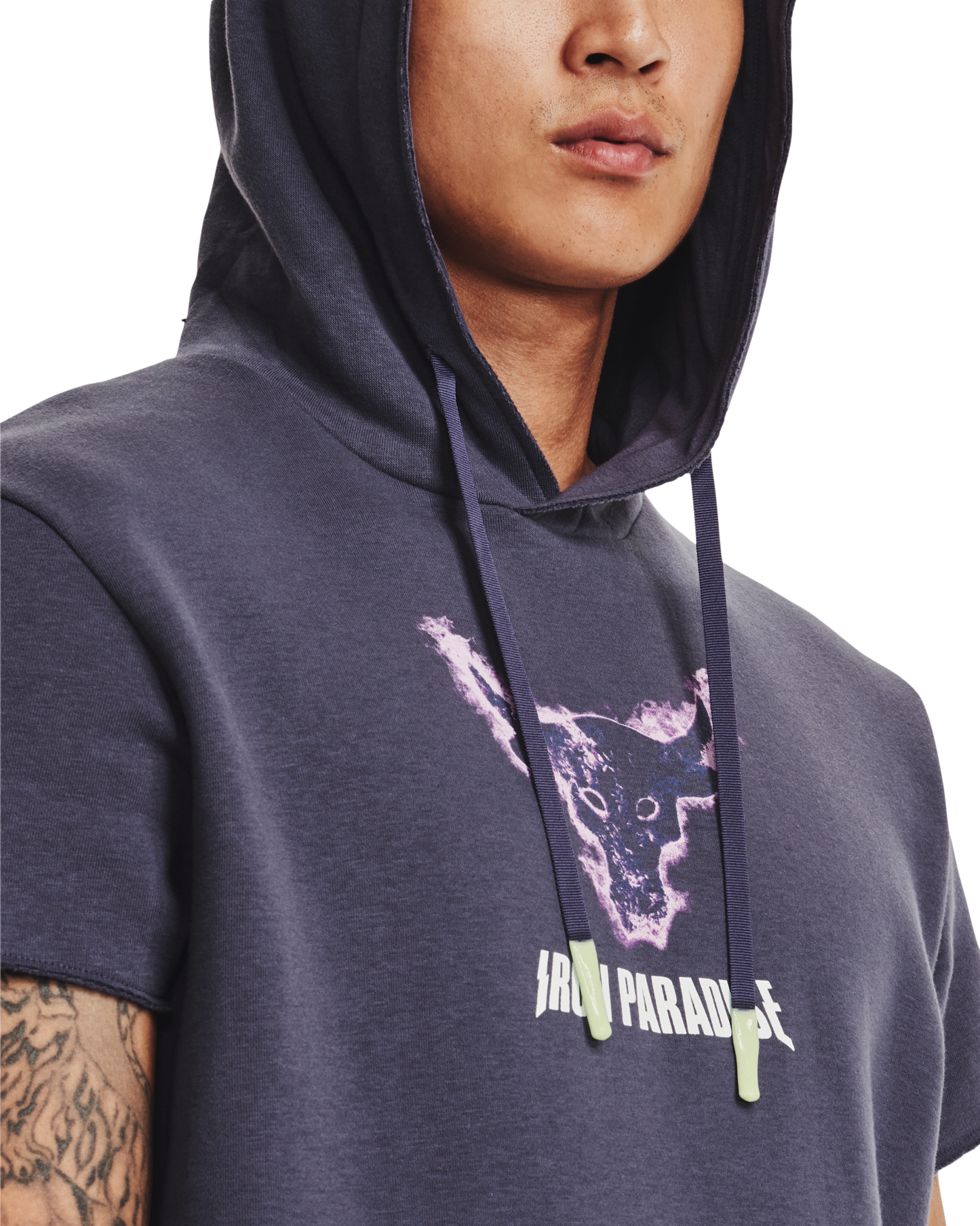 Men's Project Rock Rival Fleece Cap Hoodie