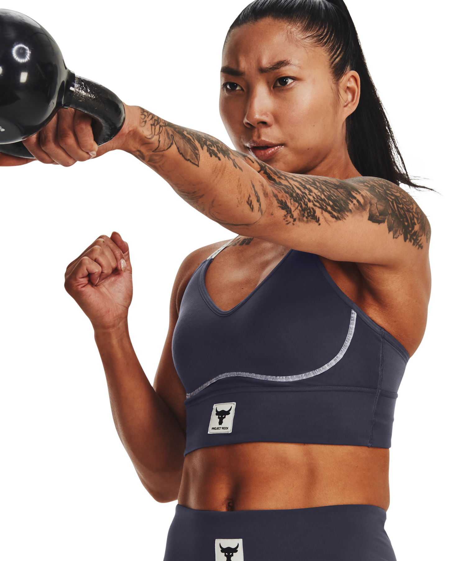 Women's Project Rock Infinity Mid Sports Bra