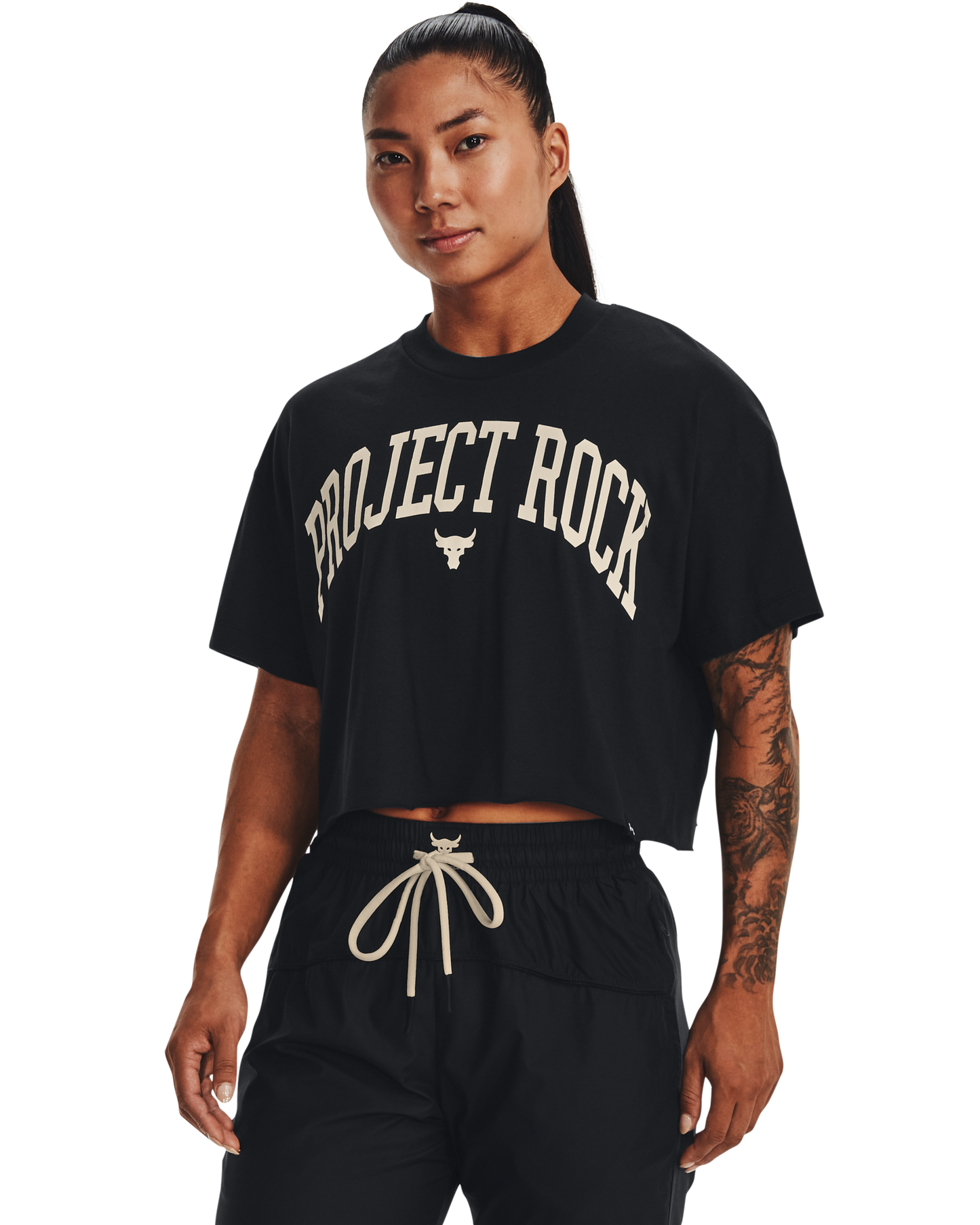 Women's Project Rock Crop Short Sleeve