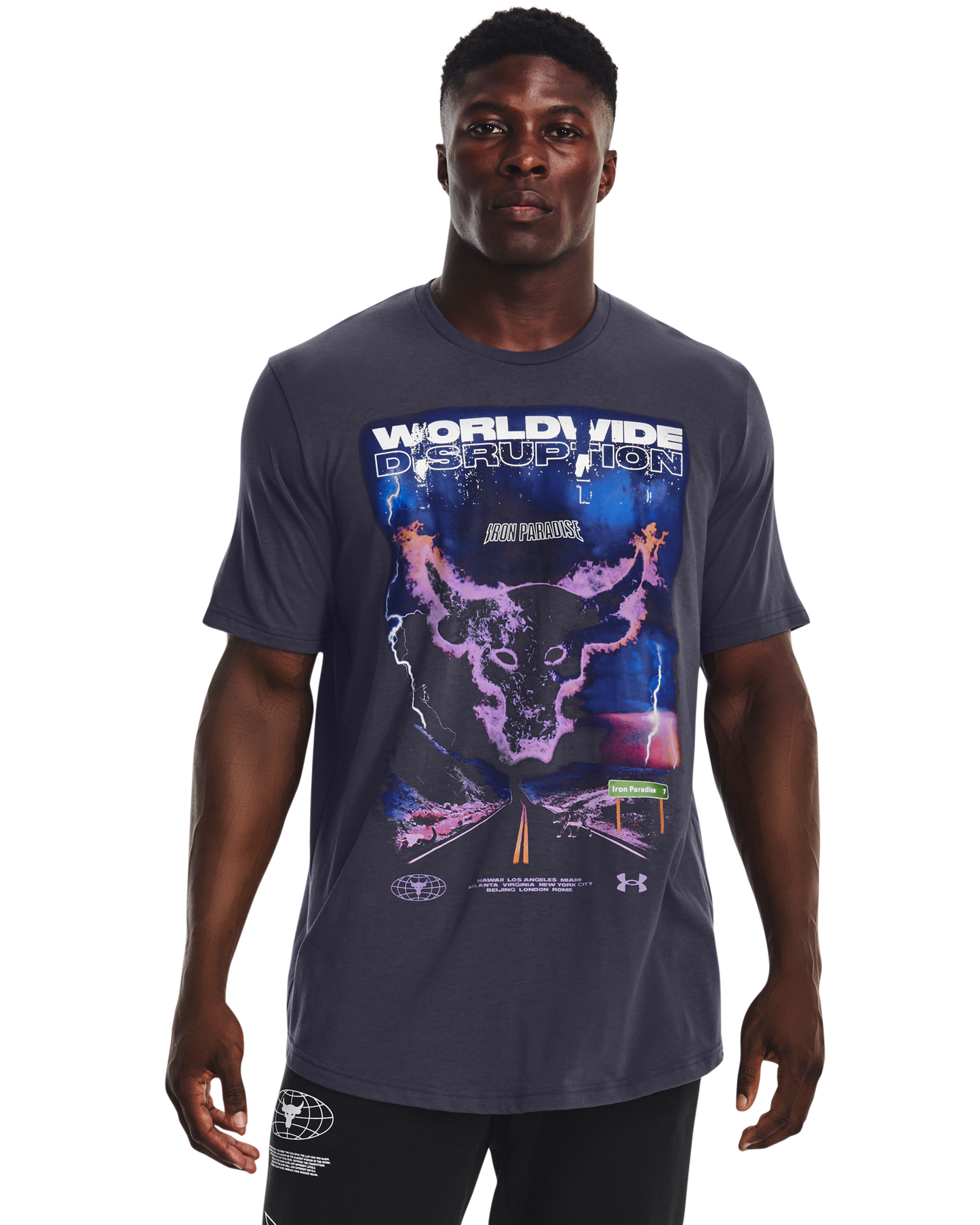 Men's Project Rock WW Disruption Short Sleeve