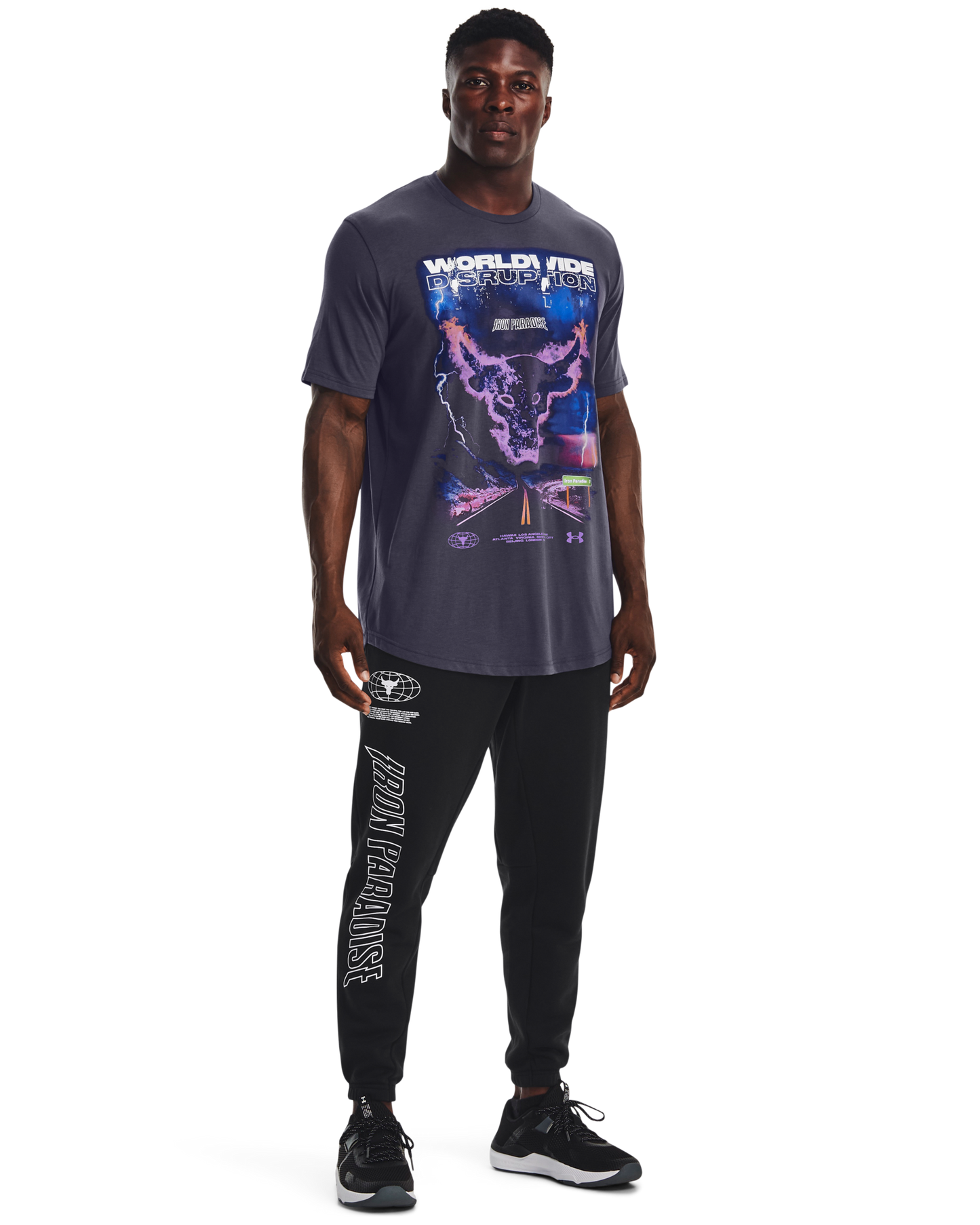 Men's Project Rock WW Disruption Short Sleeve