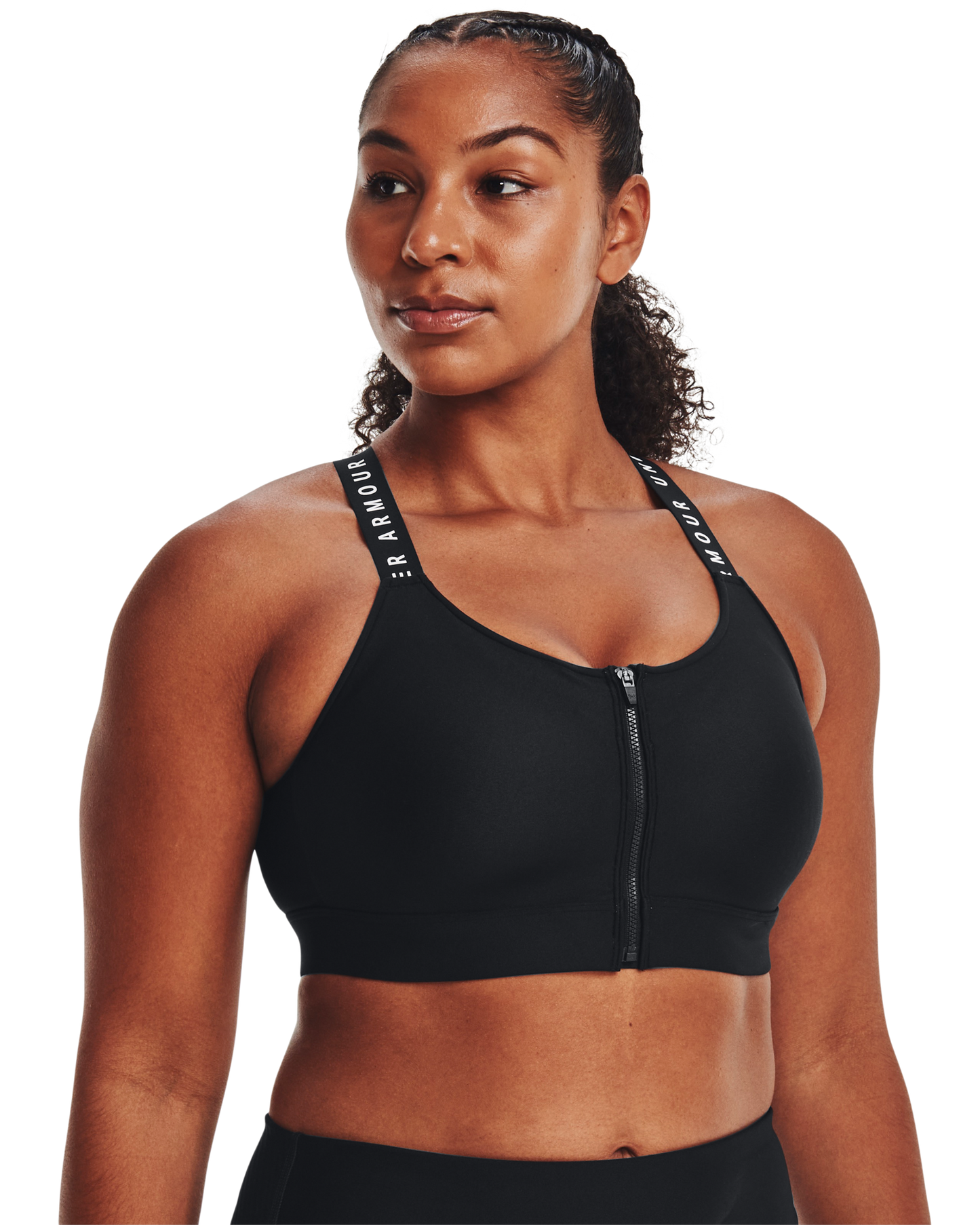 Women's UA Infinity High Zip Sports Bra
