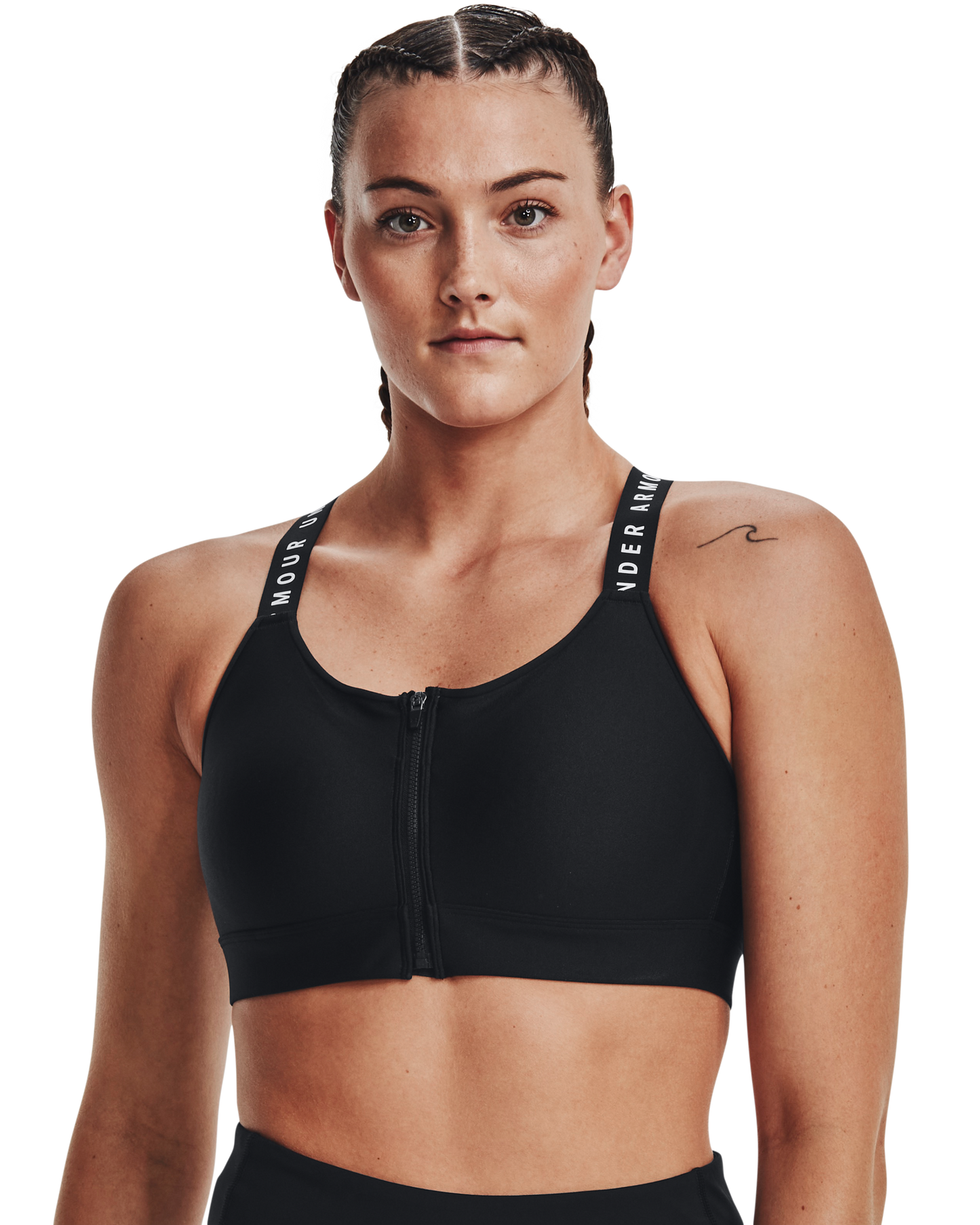 Women's UA Infinity High Zip Sports Bra