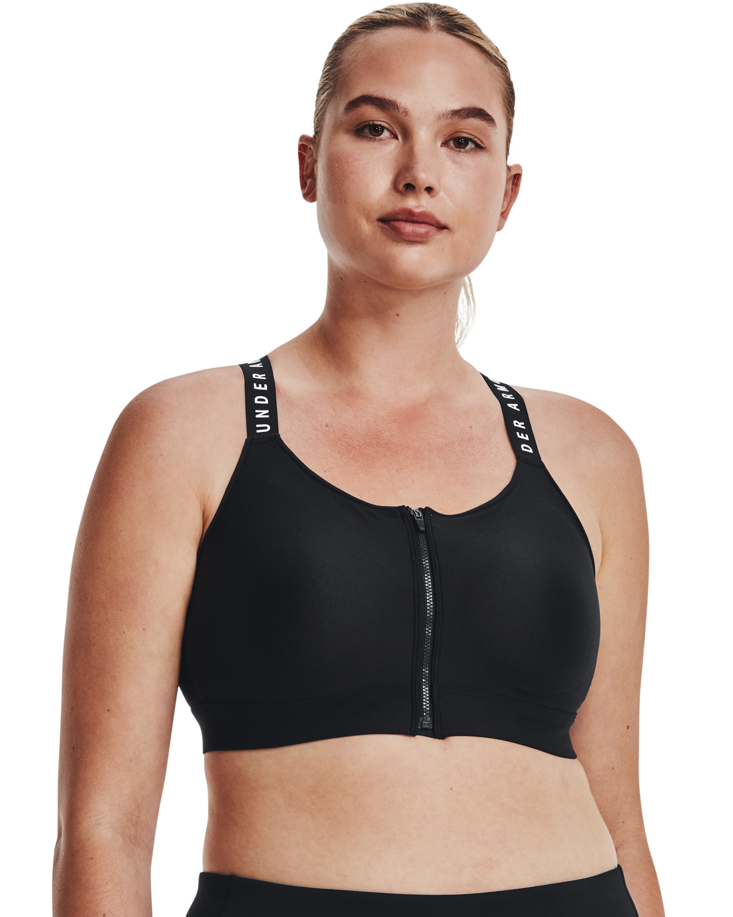 Women's UA Infinity High Zip Sports Bra