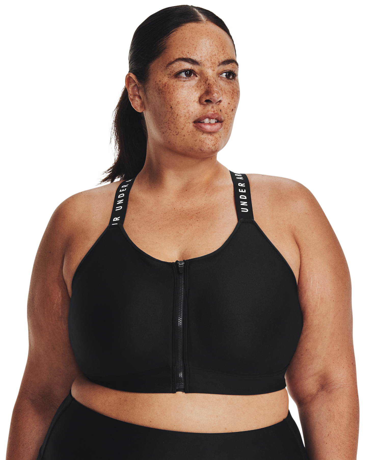 Women's UA Infinity High Zip Sports Bra