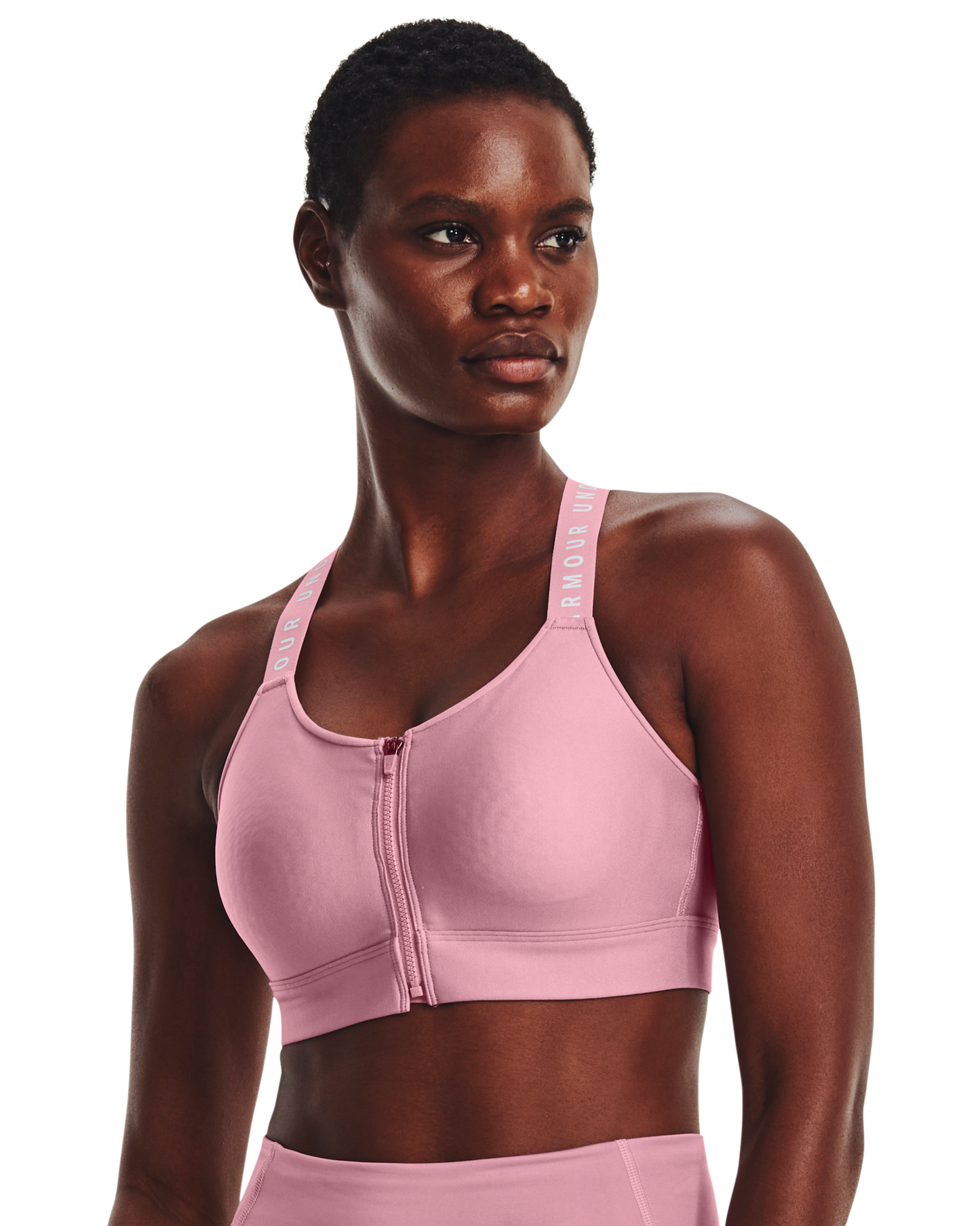 Women's UA Infinity High Zip Sports Bra