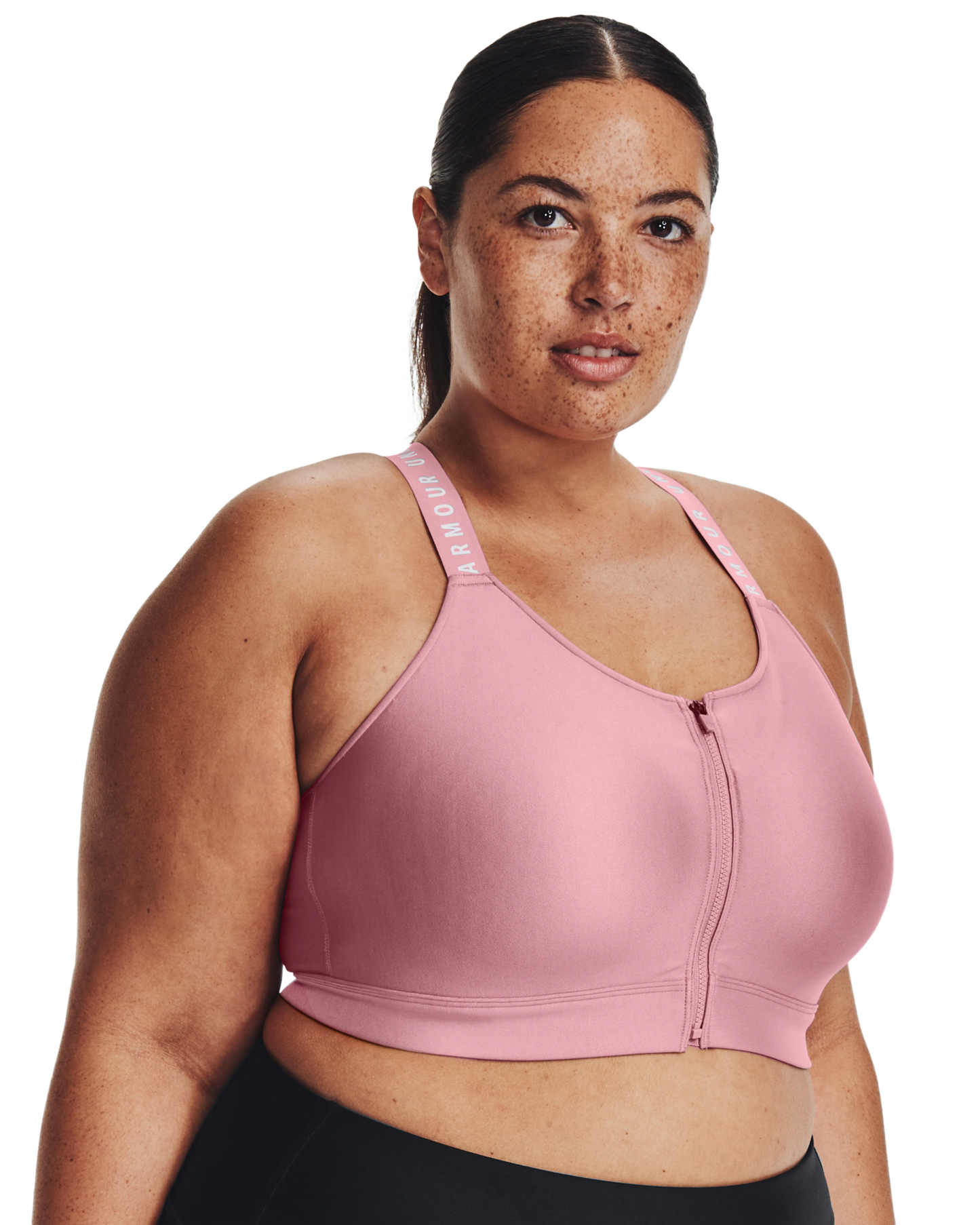 Women's UA Infinity High Zip Sports Bra