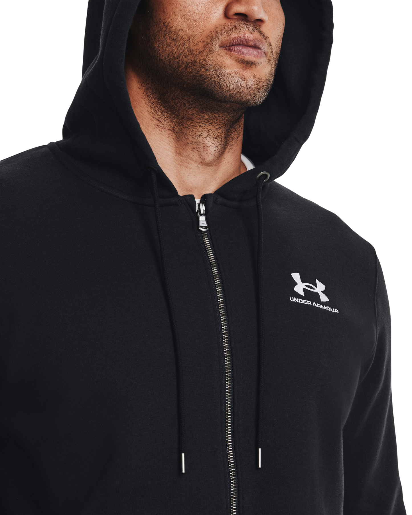 Men's UA Essential Fleece Full Zip Hoodie