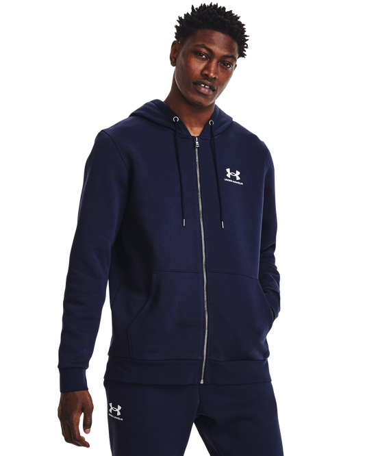 Men's UA Essential Fleece Full Zip Hoodie