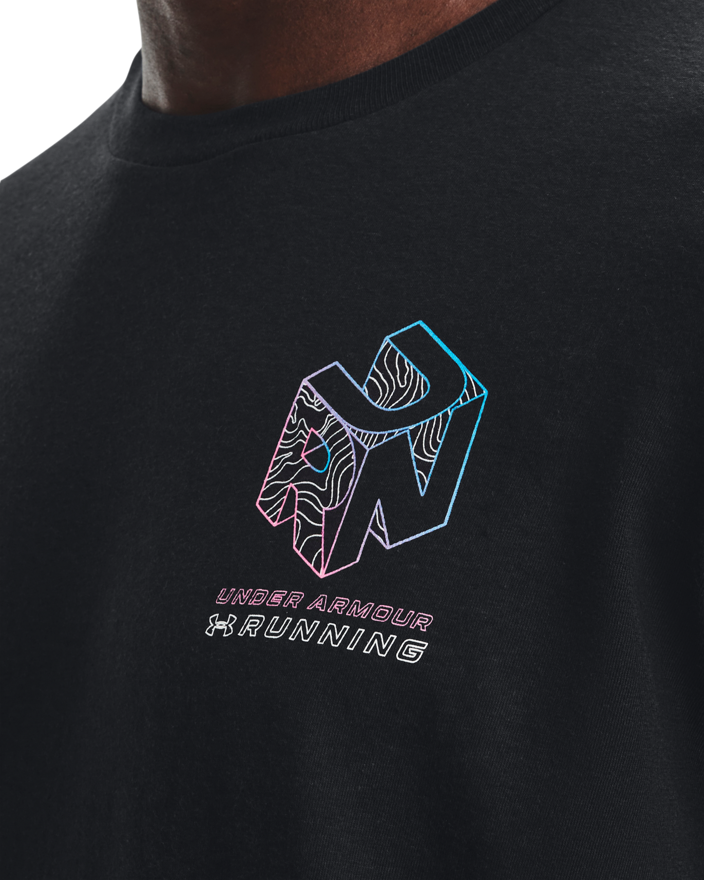 Men's UA Run Gradient Grid Short Sleeve