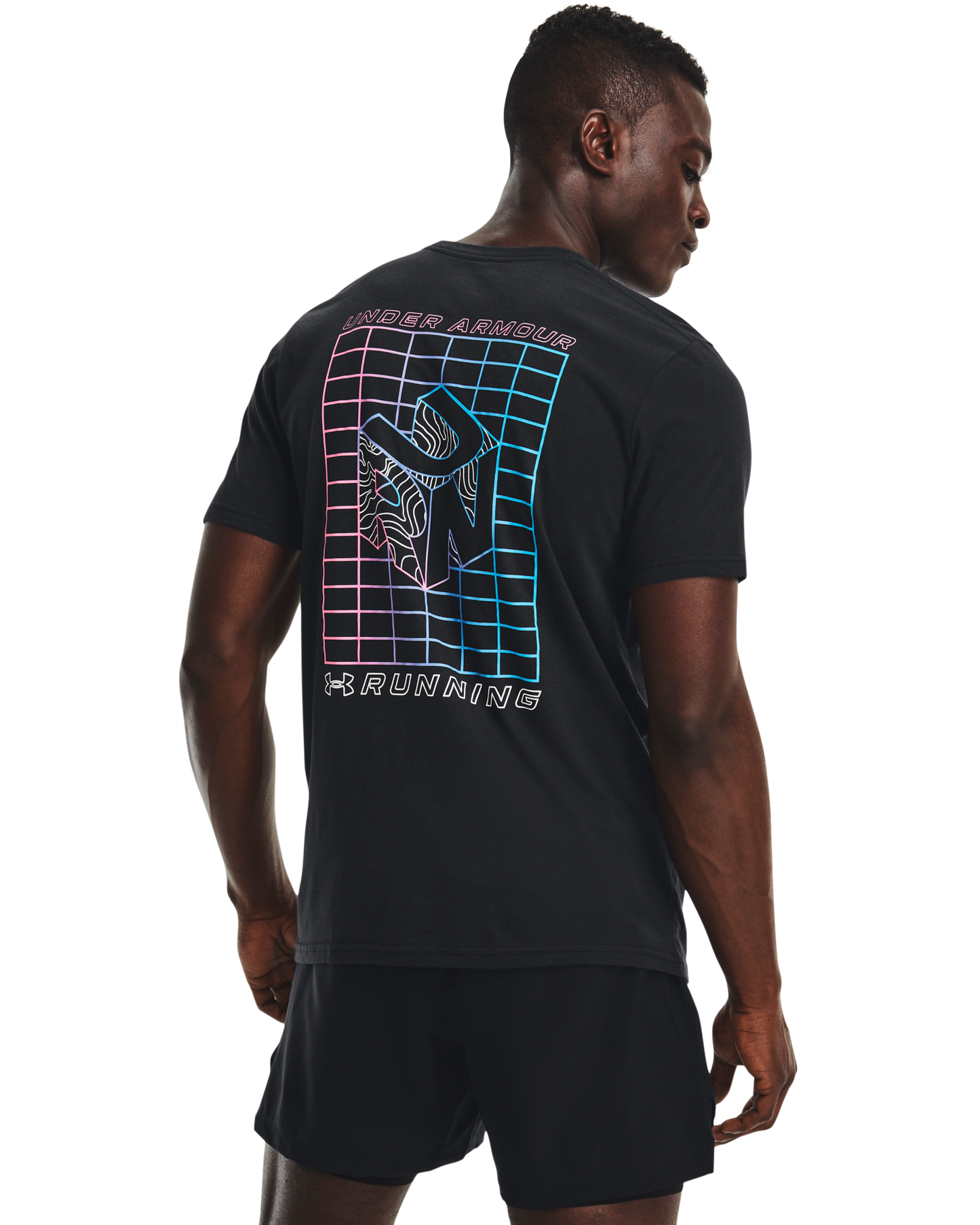Men's UA Run Gradient Grid Short Sleeve