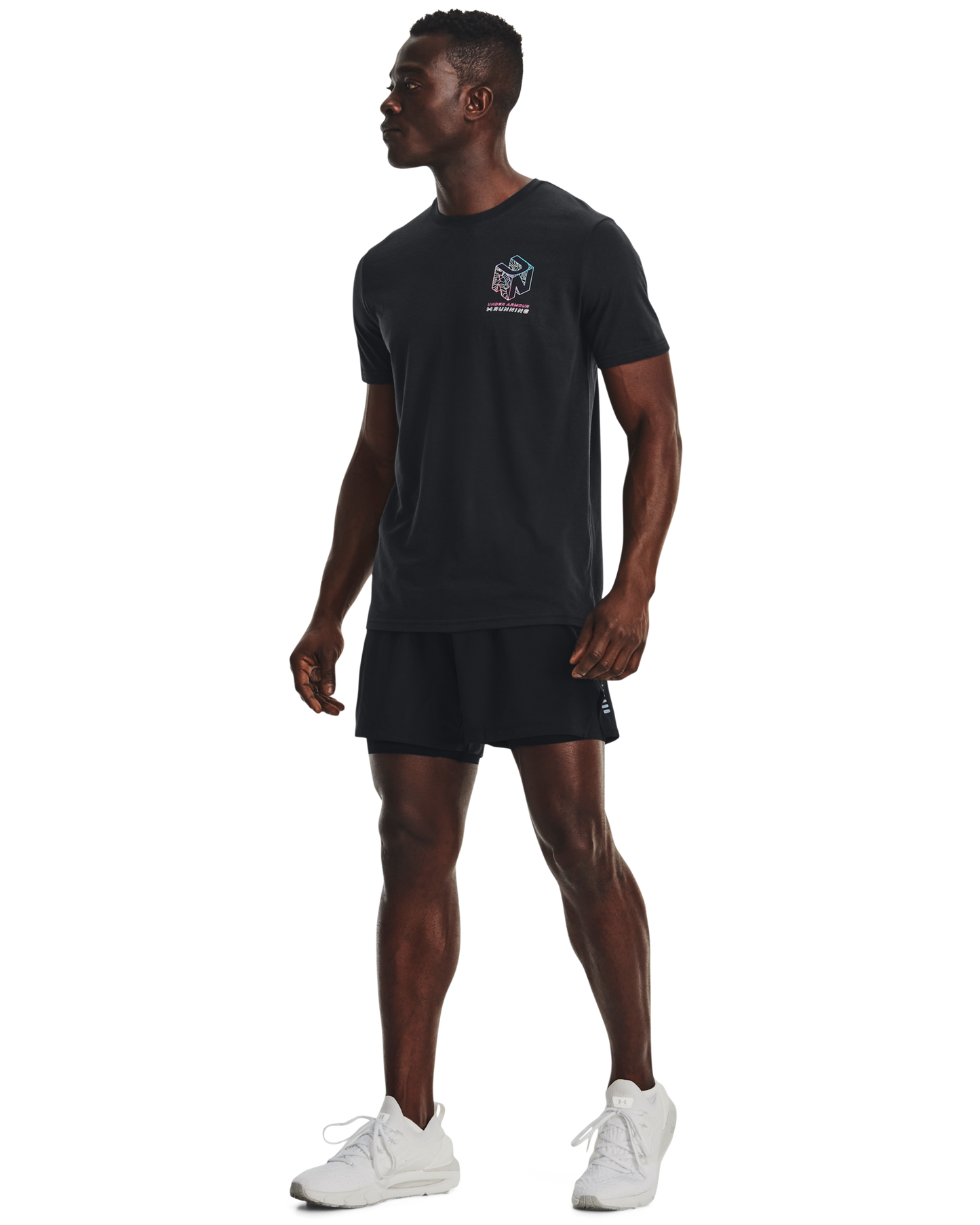 Men's UA Run Gradient Grid Short Sleeve
