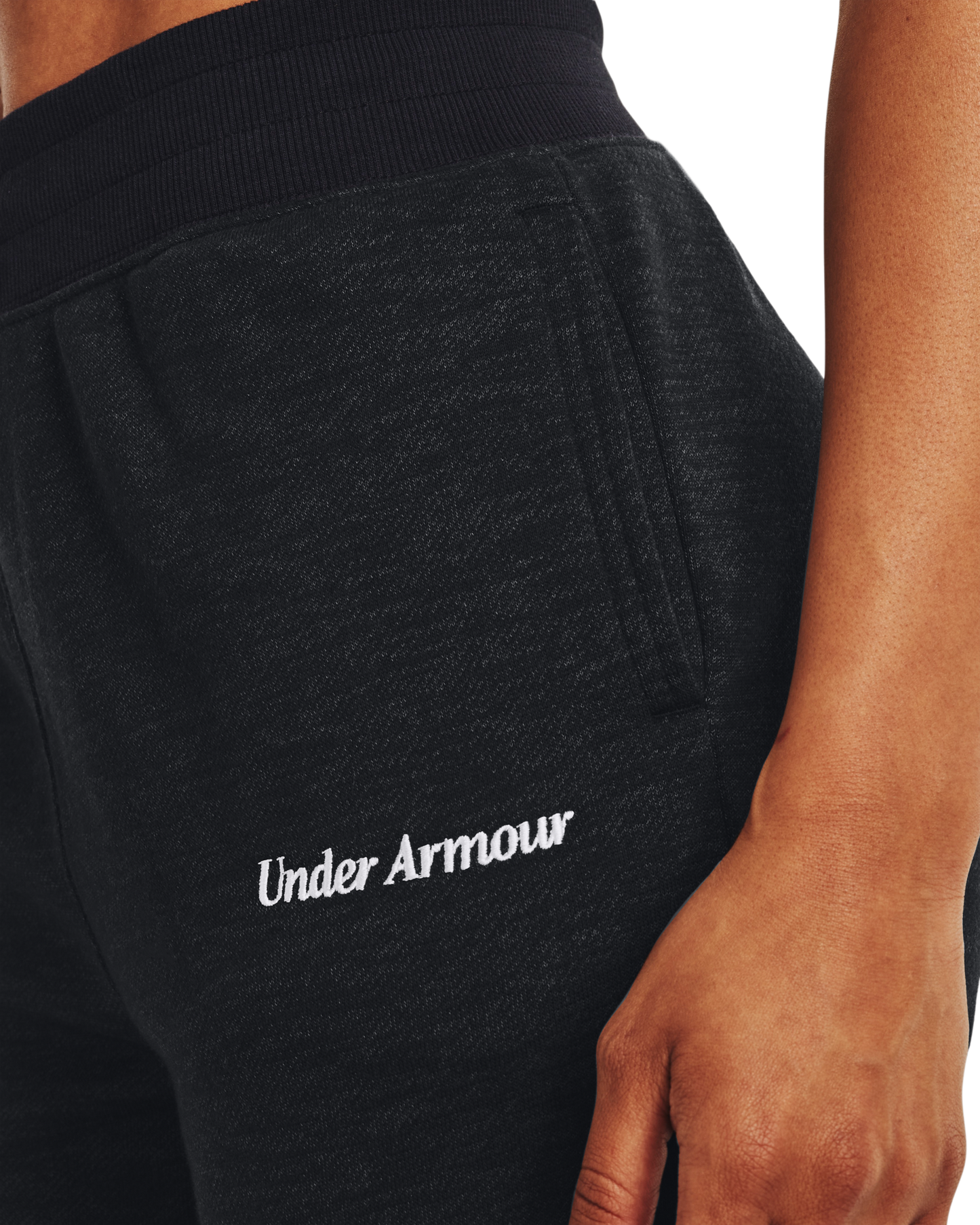 Women's UA Essential Fleece Script Pants