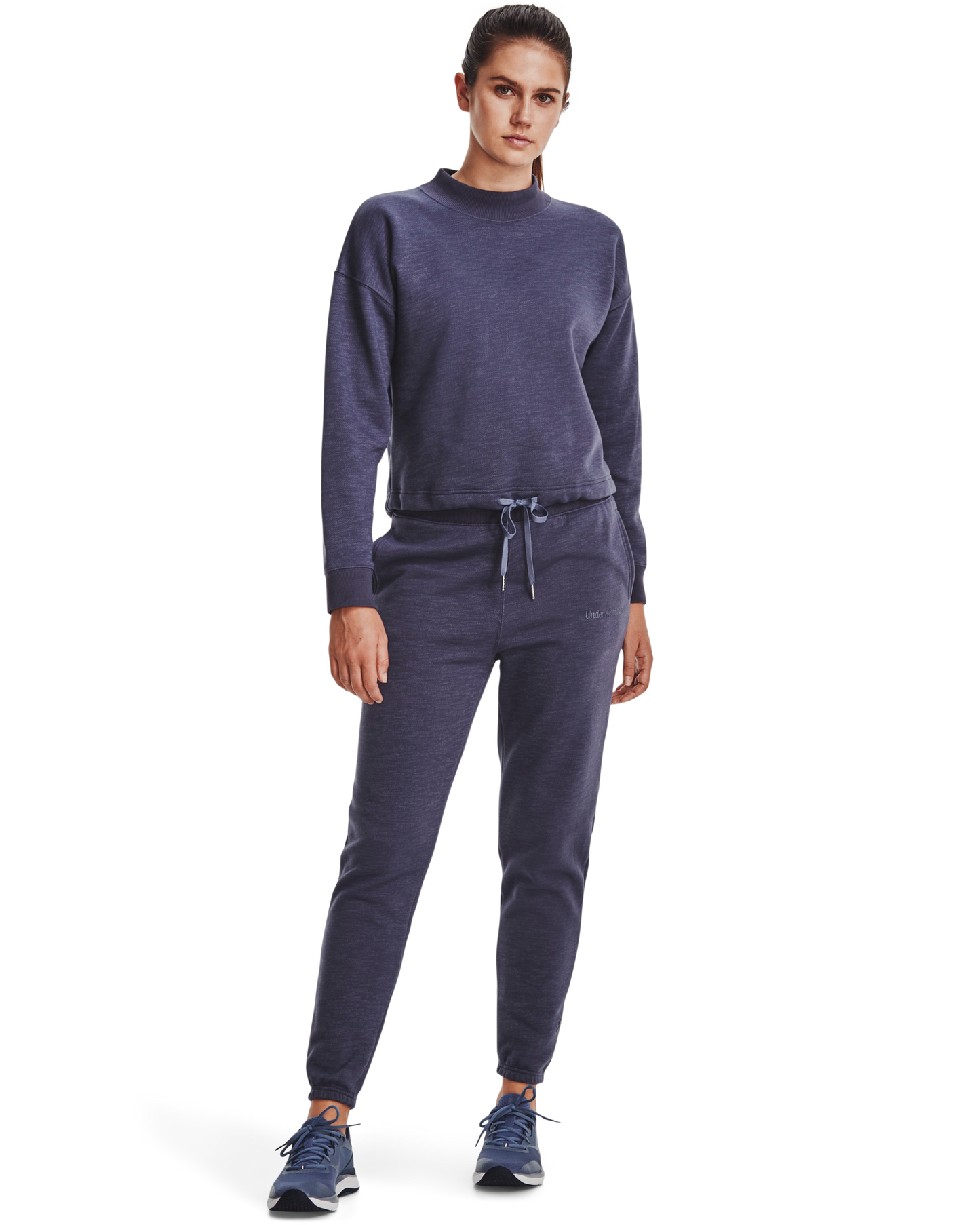 Women's UA Essential Fleece Script Pants