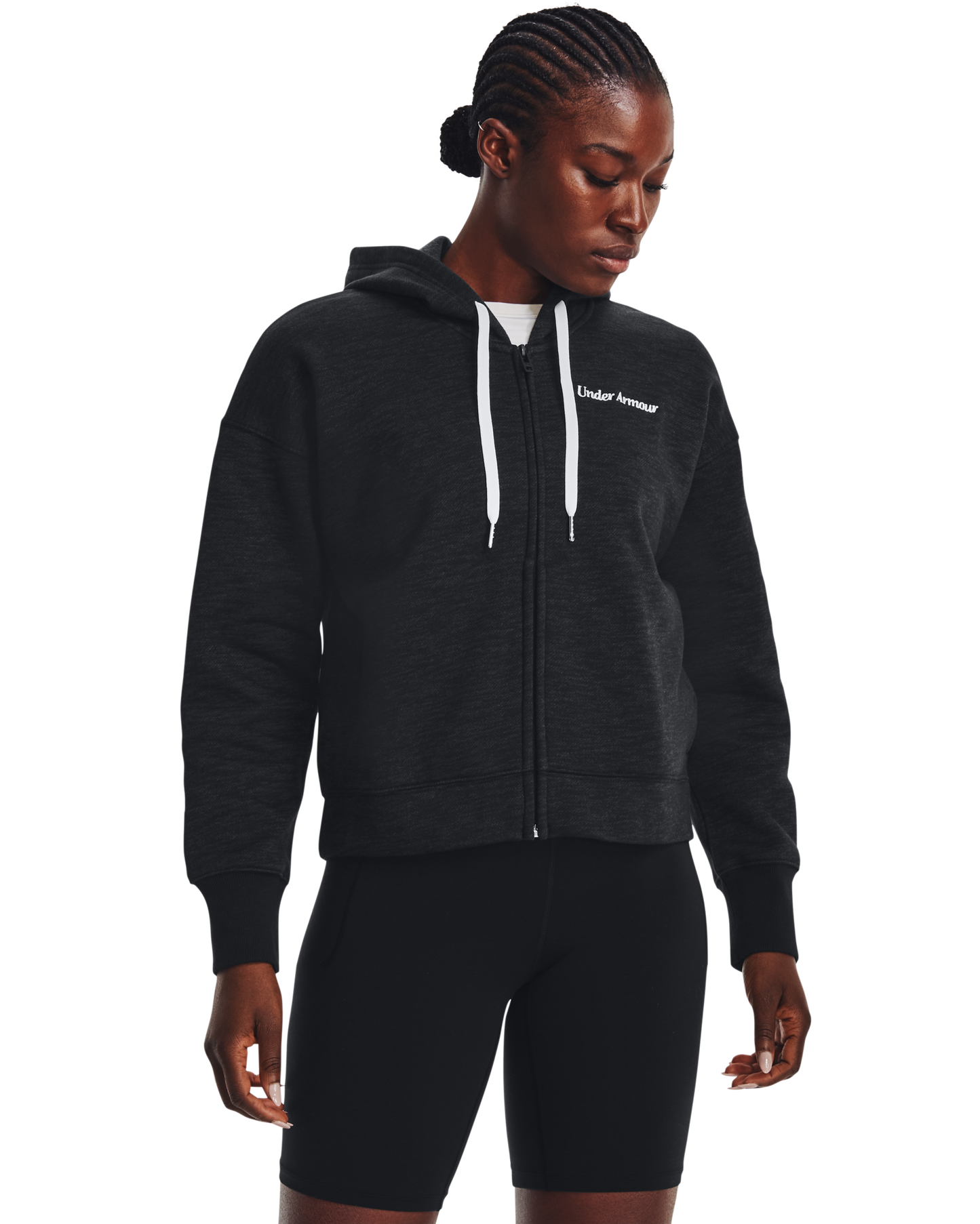 Women's UA Essential Fleece Script Full ZIp