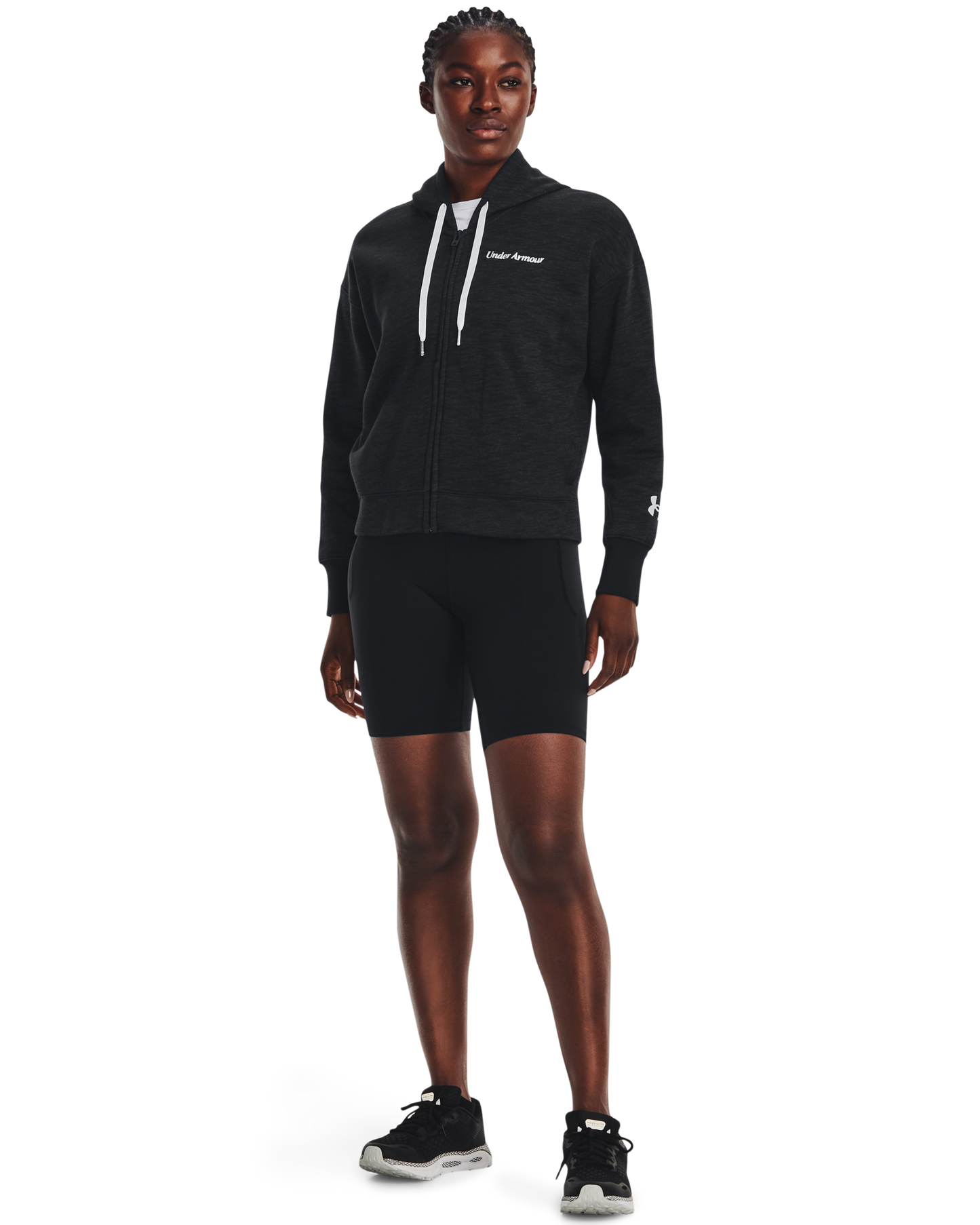 Women's UA Essential Fleece Script Full ZIp