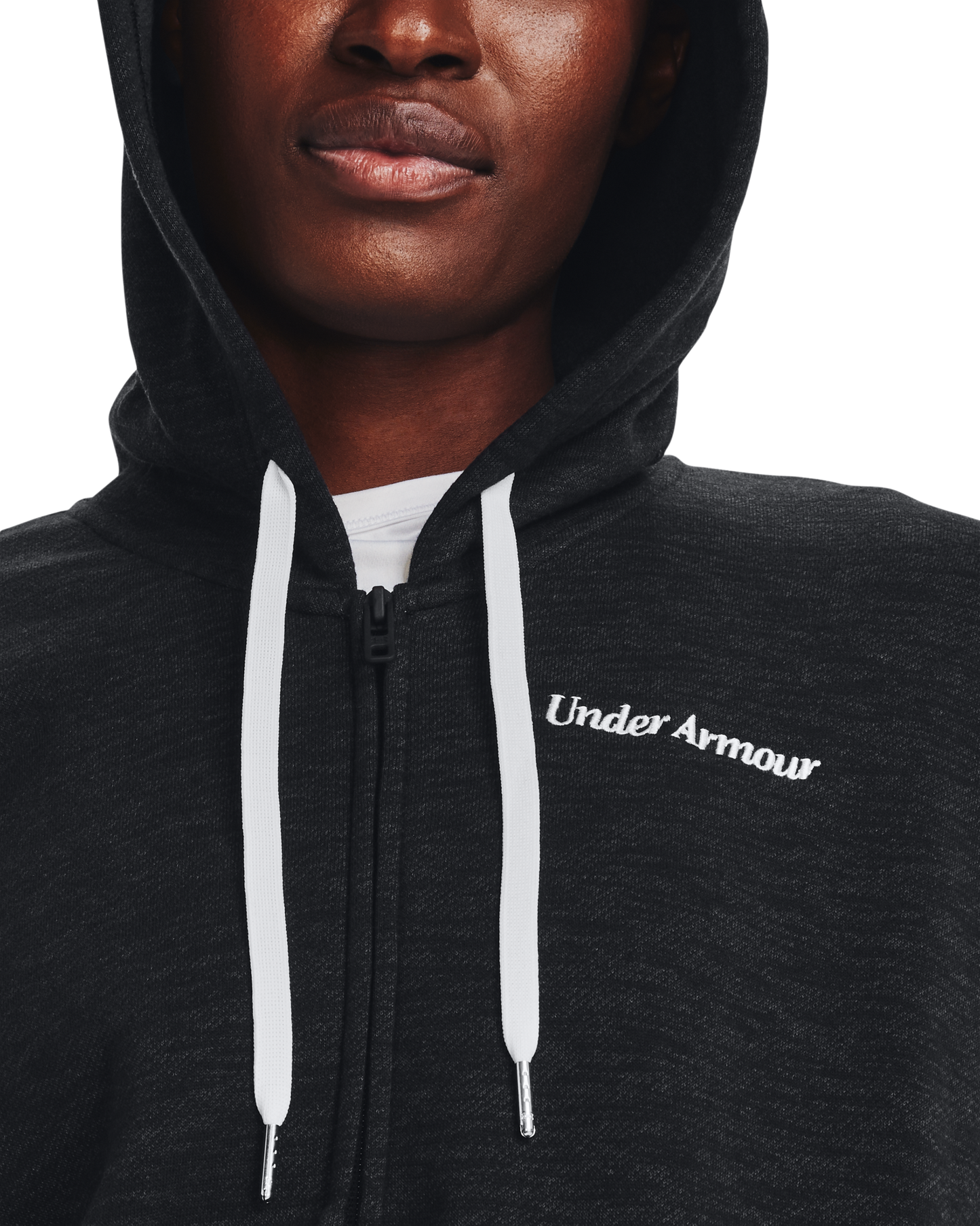 Women's UA Essential Fleece Script Full ZIp