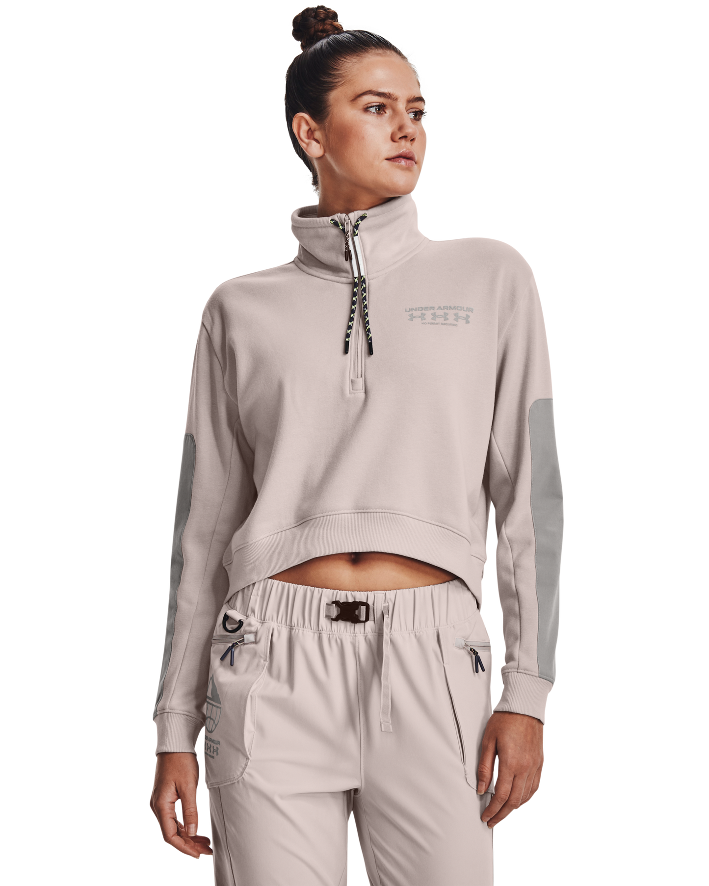 Women's UA Run Trail Crop ½ Zip