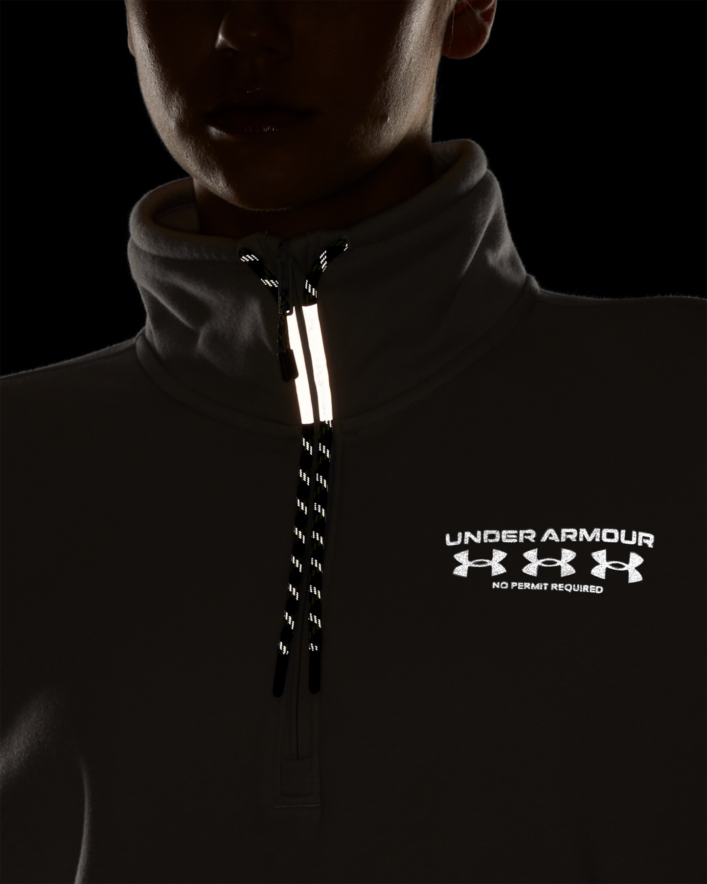 Women's UA Run Trail Crop ½ Zip