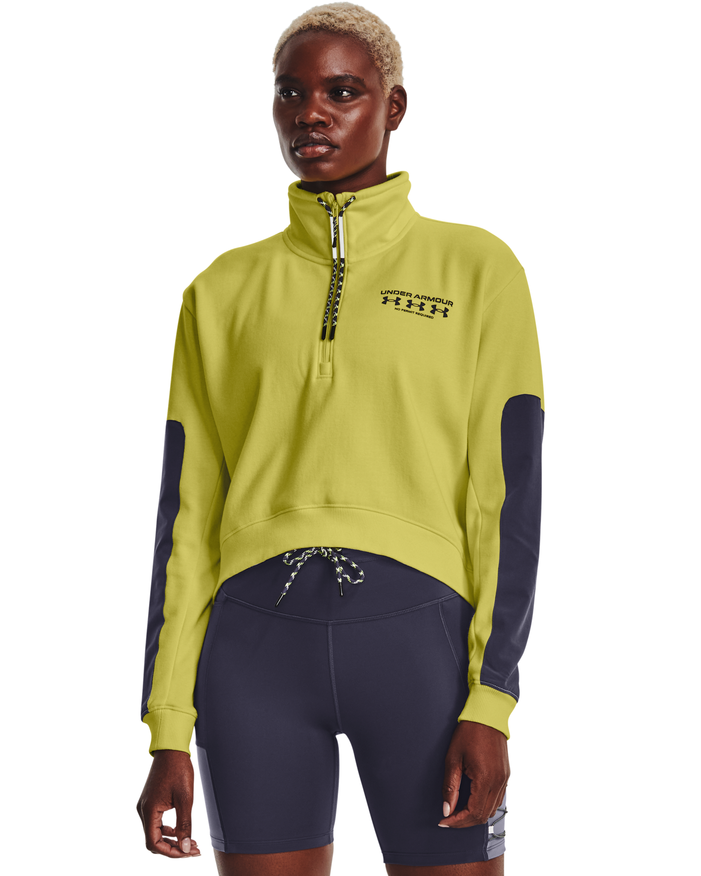 Women's UA Run Trail Crop ½ Zip