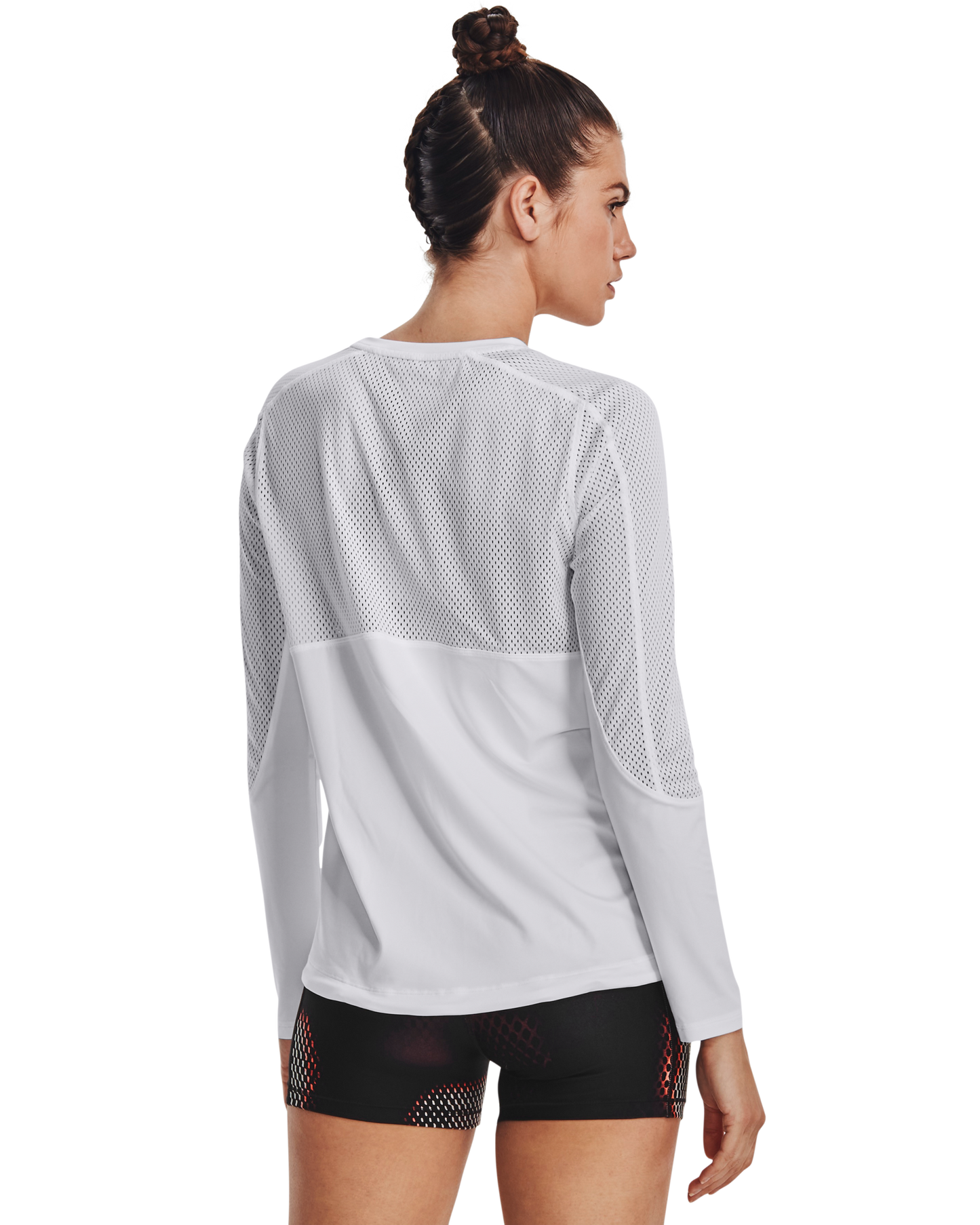 Women's UA Pieced Mesh Long Sleeve