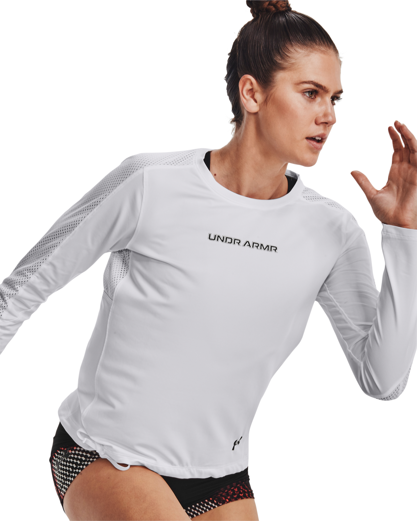 Women's UA Pieced Mesh Long Sleeve