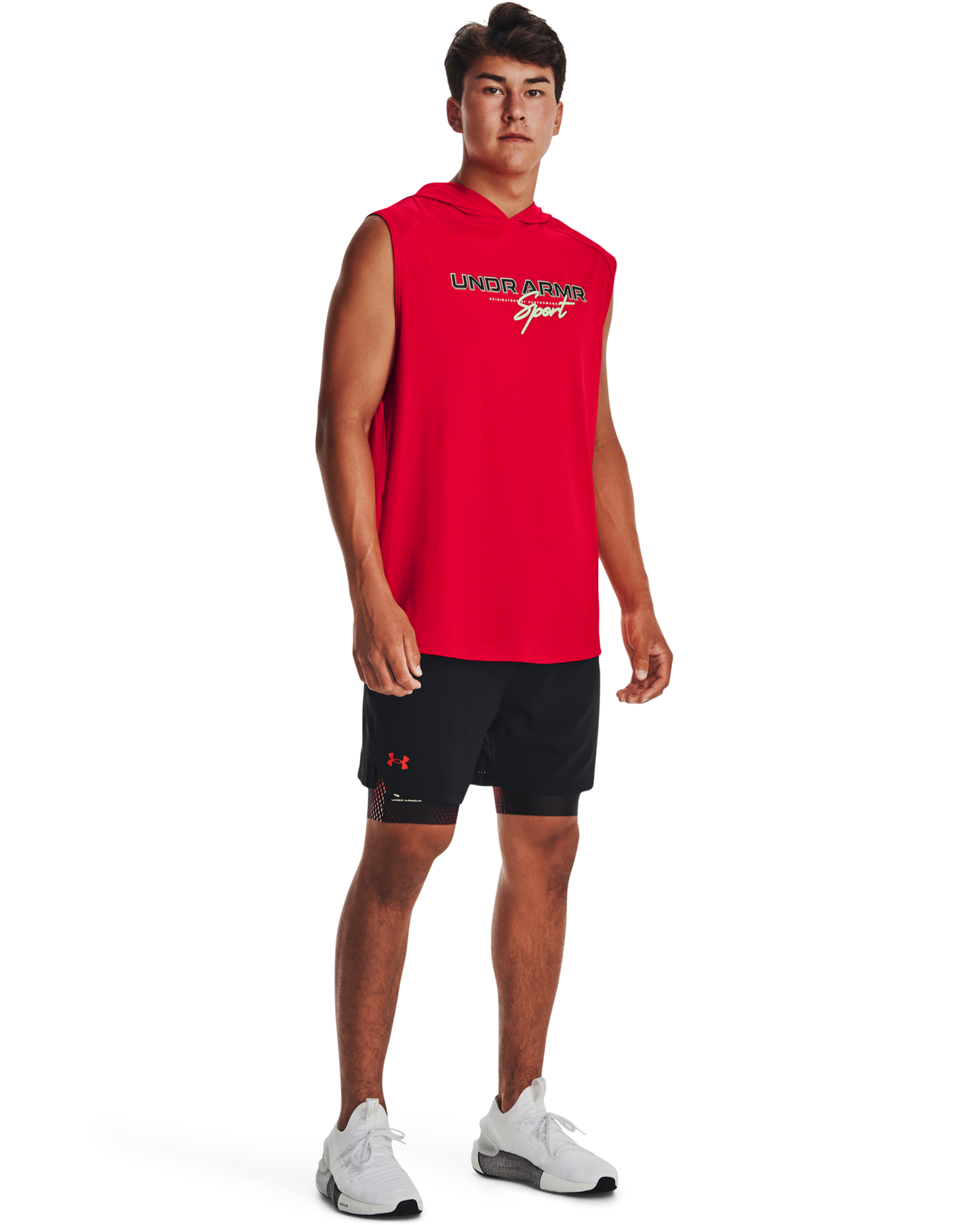 Men's UA Mesh Sport Sleeveless Hoodie