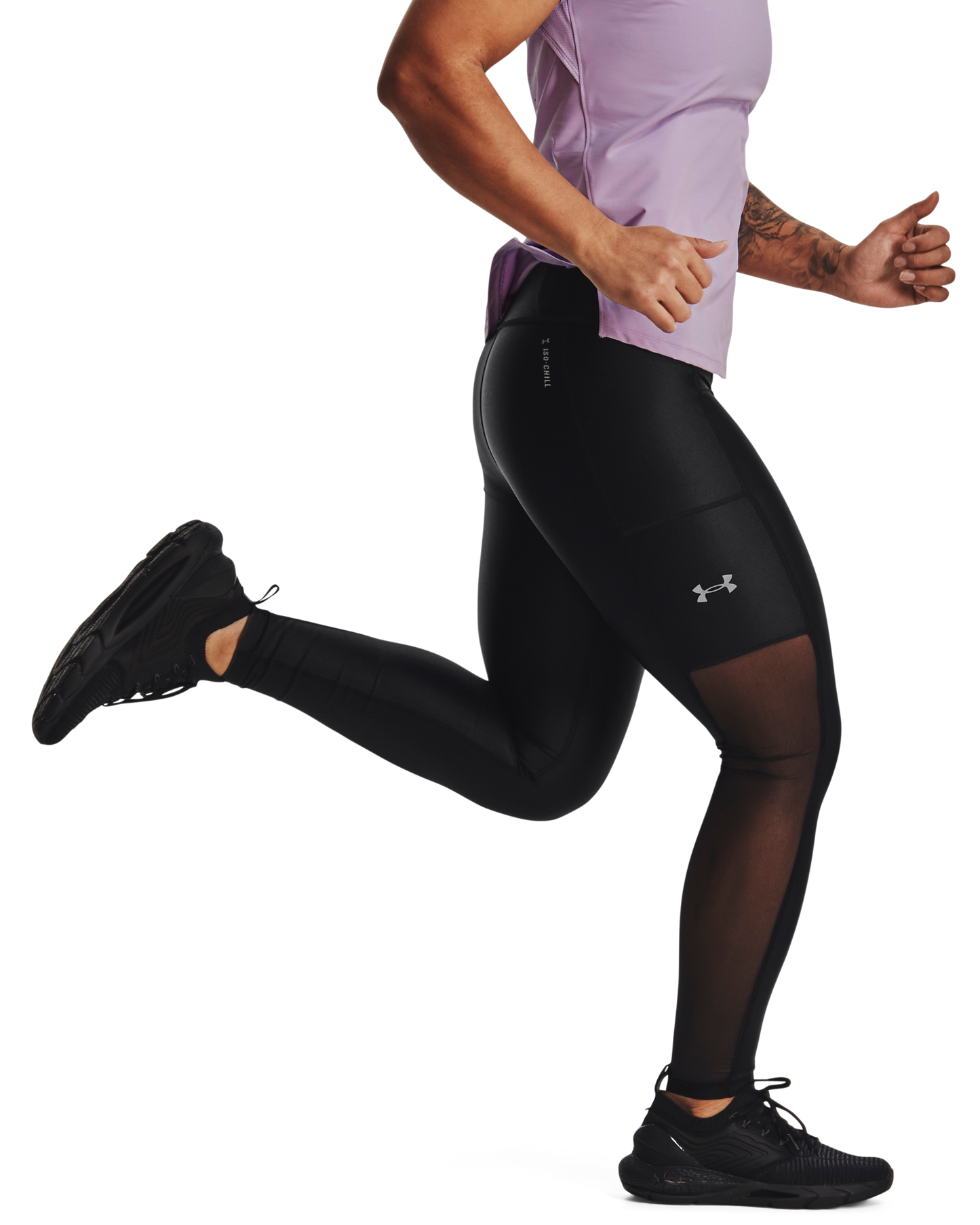 Women's UA Iso-Chill Run Ankle Tights