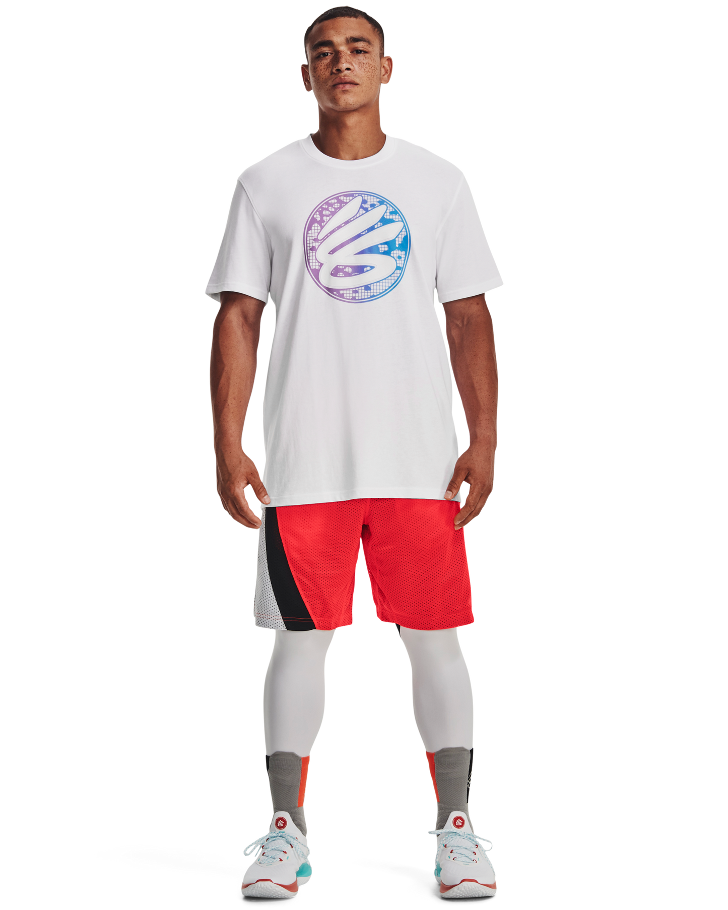 Men's UA Curry Gradient Heavyweight Short Sleeve