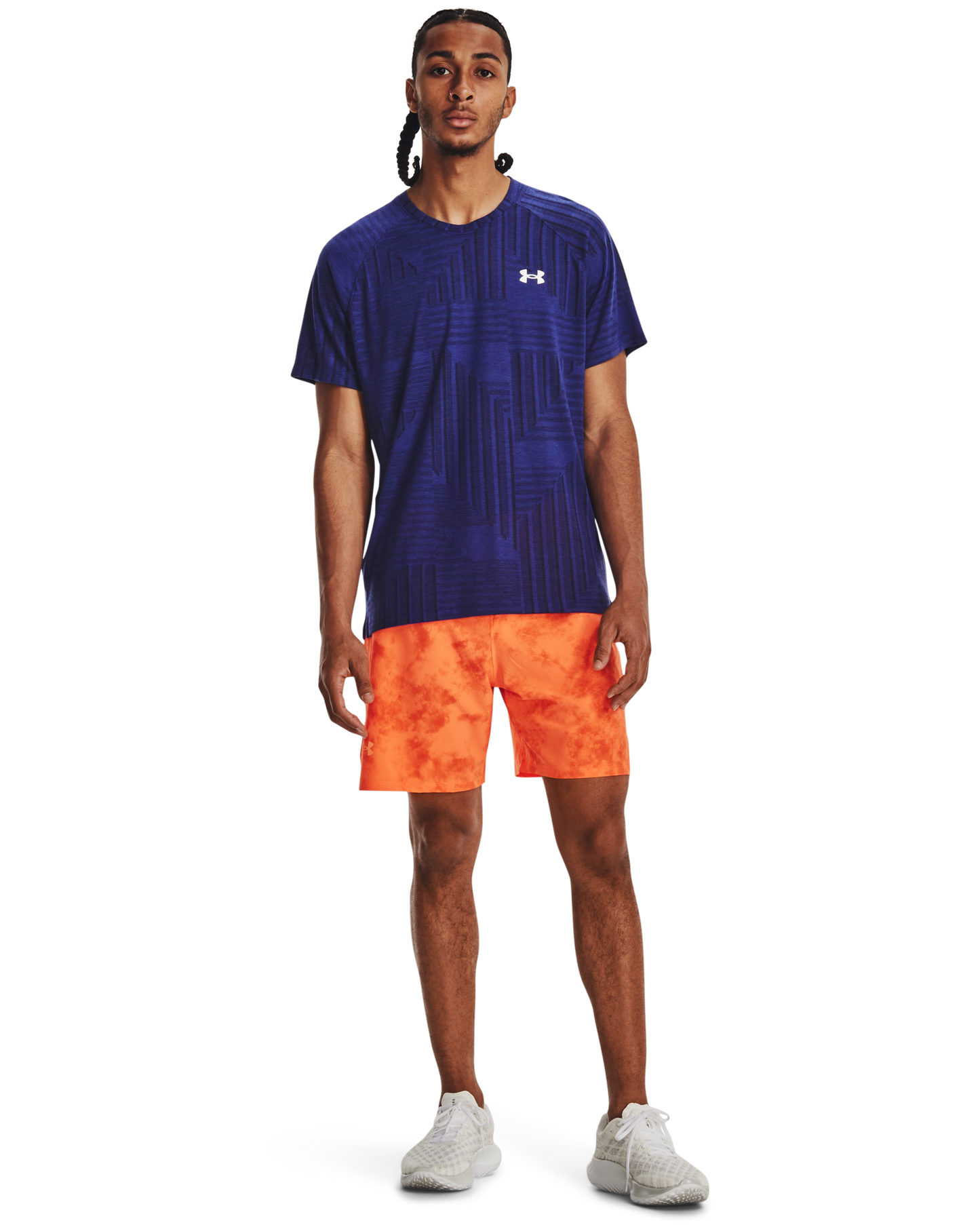 Men's UA Streaker Deco Diamond Short Sleeve
