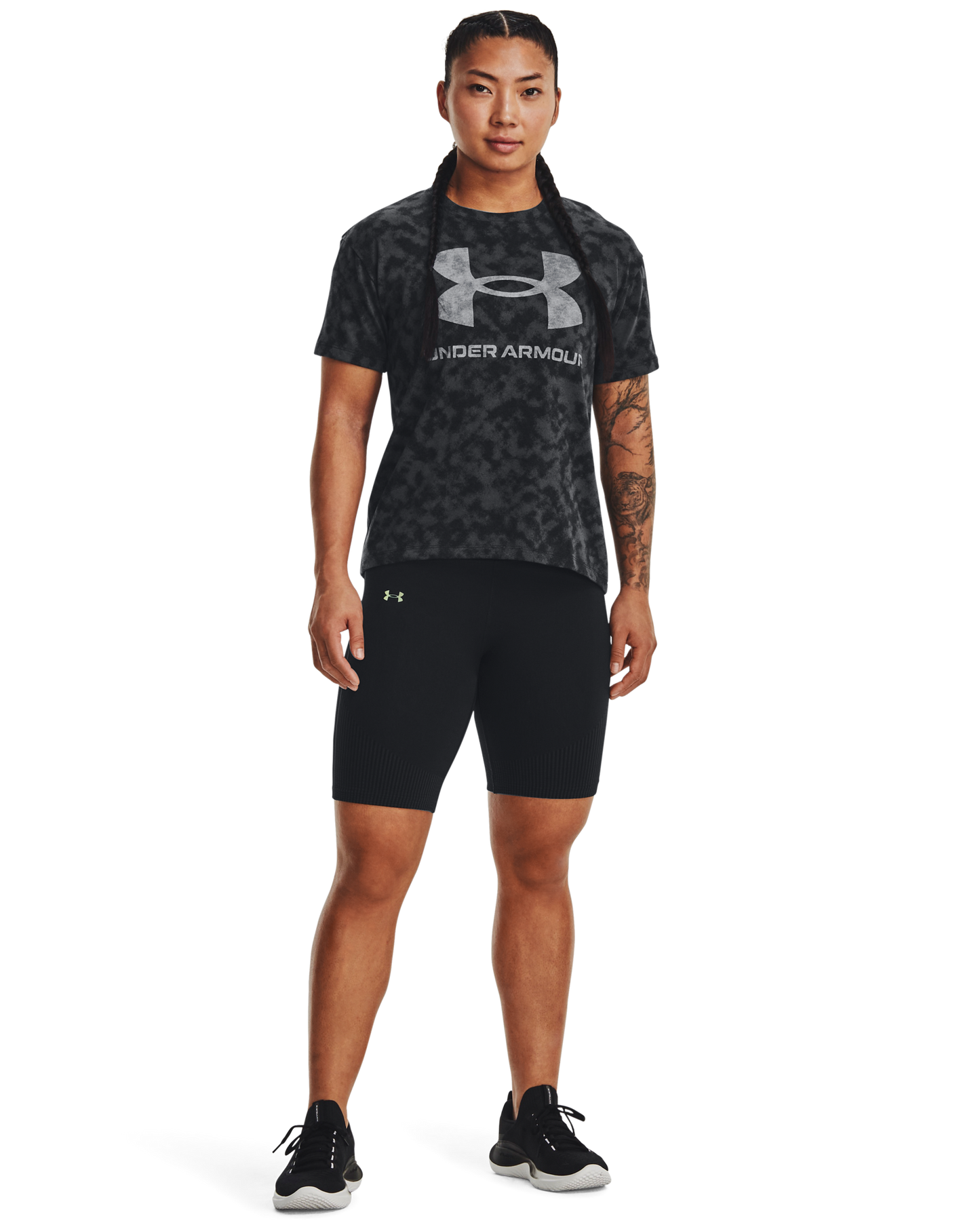 Women's UA Logo Printed Heavyweight Short Sleeve
