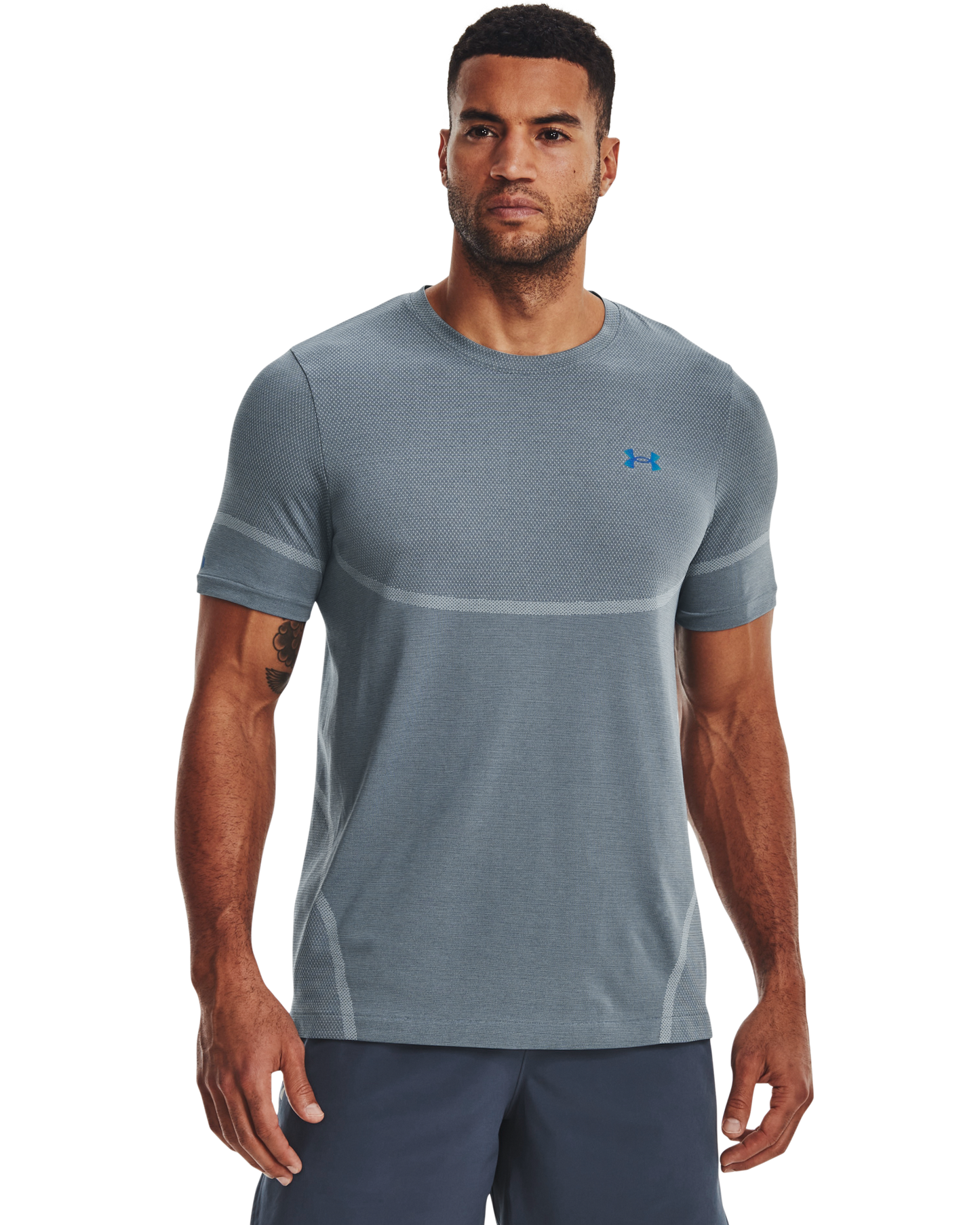 Men's UA RUSH™ Seamless Legacy Short Sleeve