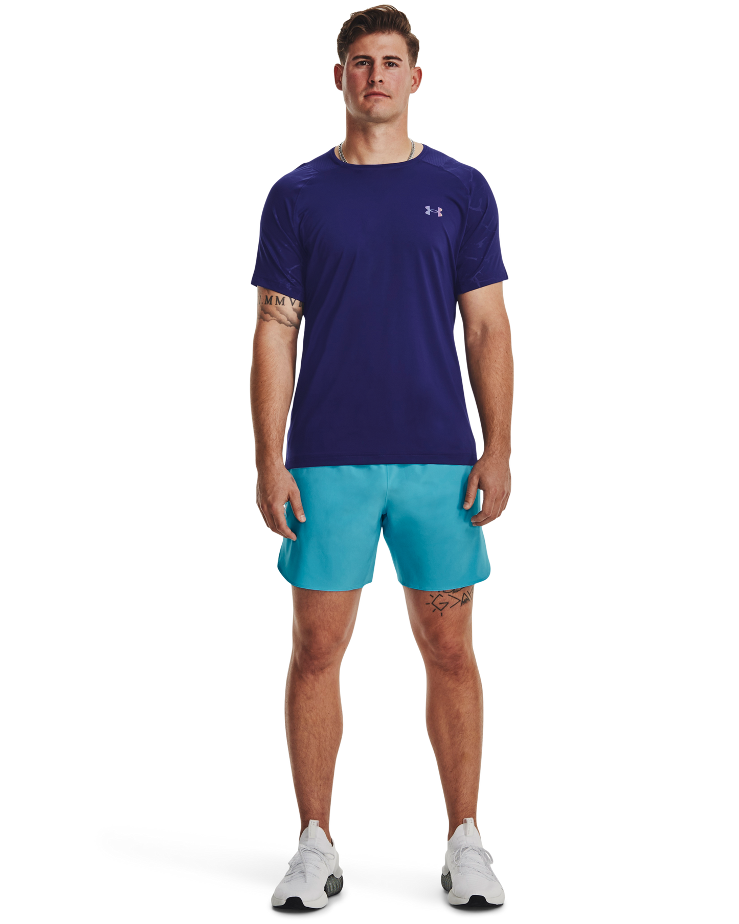 Men's UA RUSH™ Emboss Short Sleeve