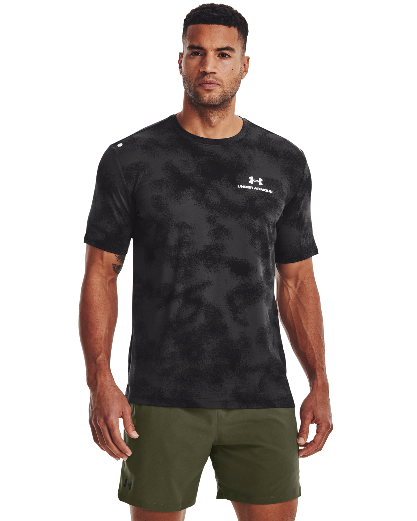 Men's UA RUSH™ Energy Print Short Sleeve