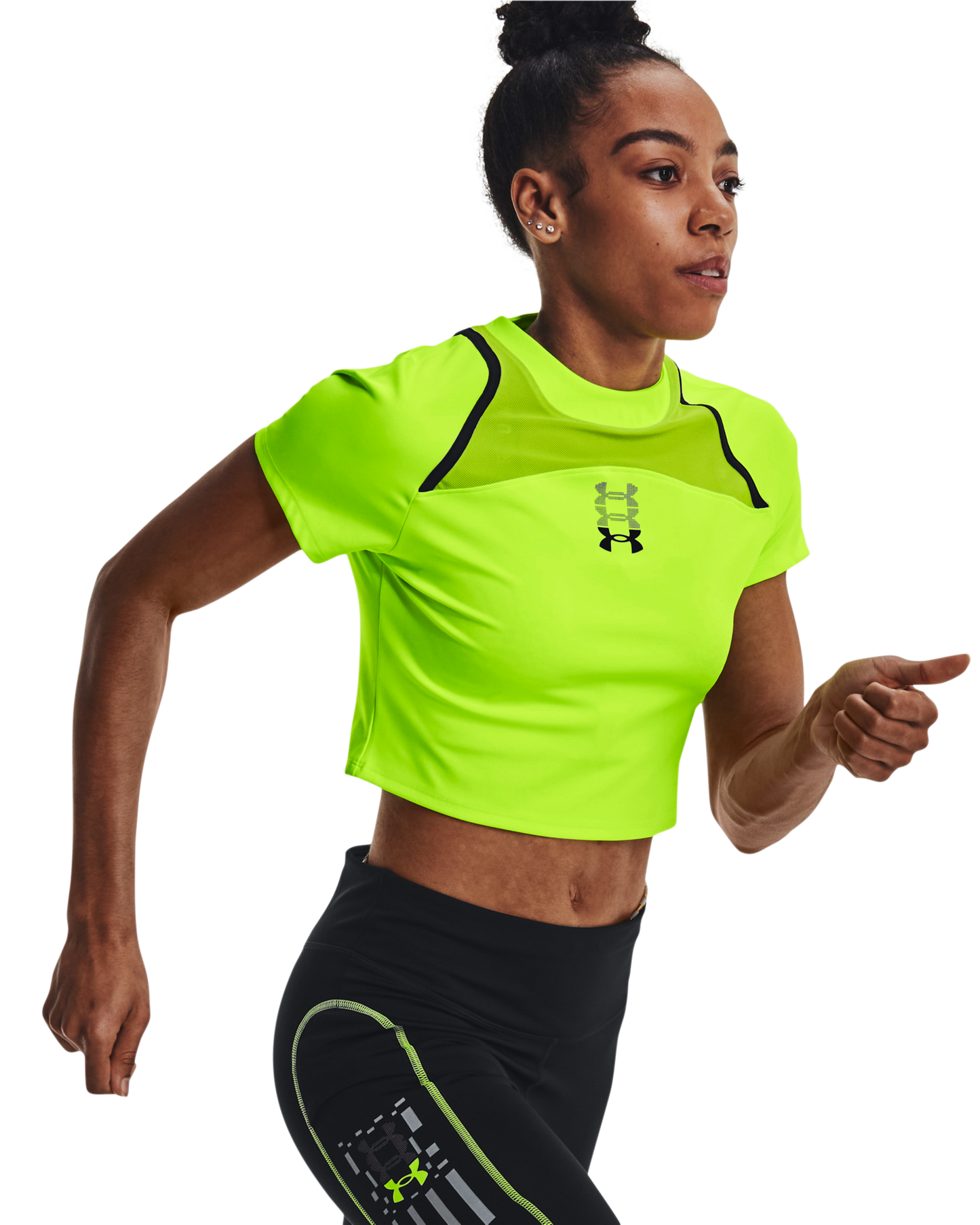 Women's UA Run Anywhere Crop Short Sleeve