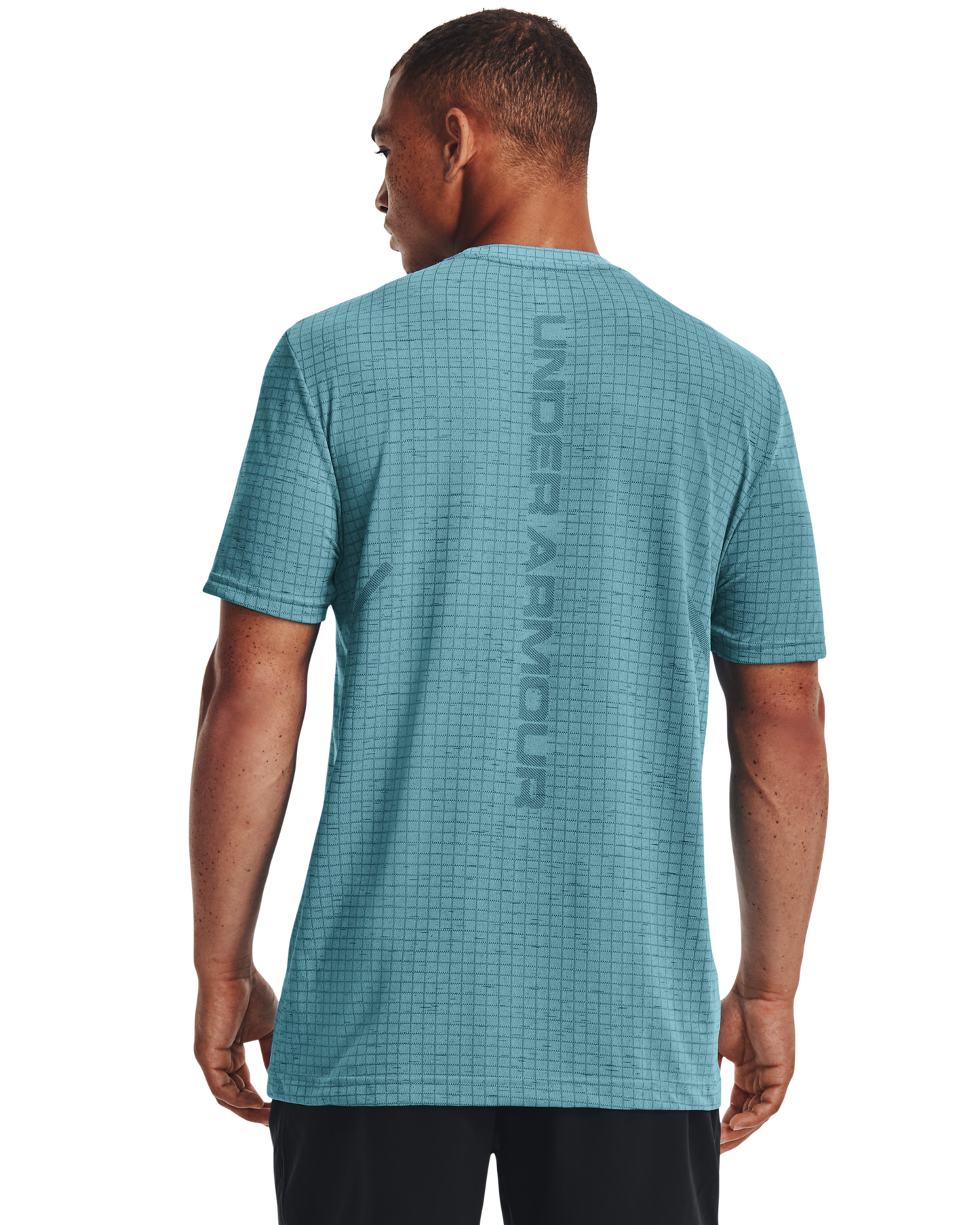 Men's UA Seamless Grid Short Sleeve