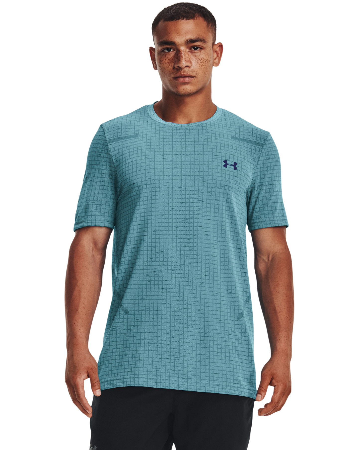 Men's UA Seamless Grid Short Sleeve
