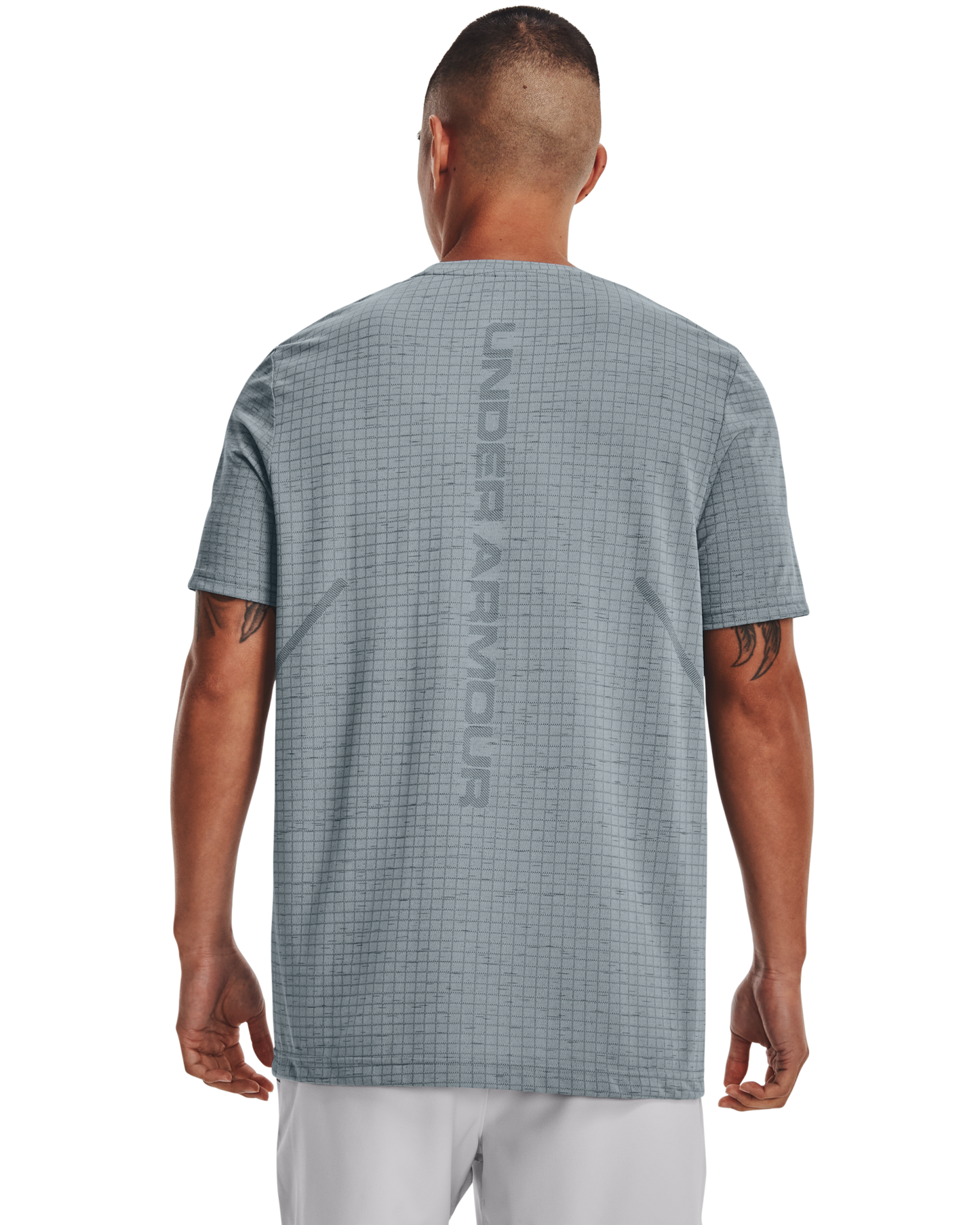 Men's UA Seamless Grid Short Sleeve