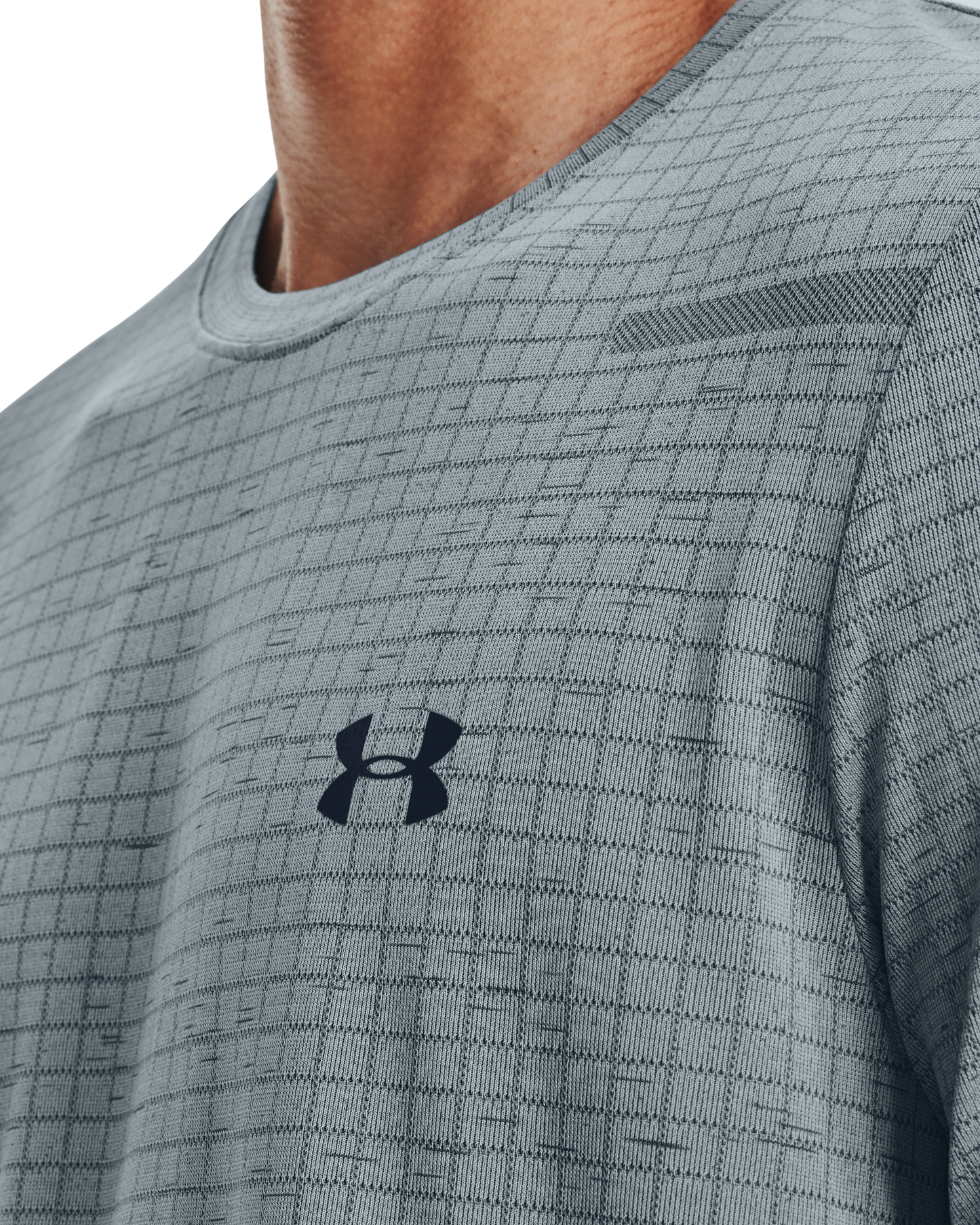 Men's UA Seamless Grid Short Sleeve
