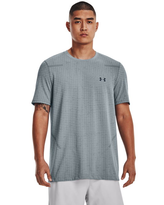 Men's UA Seamless Grid Short Sleeve