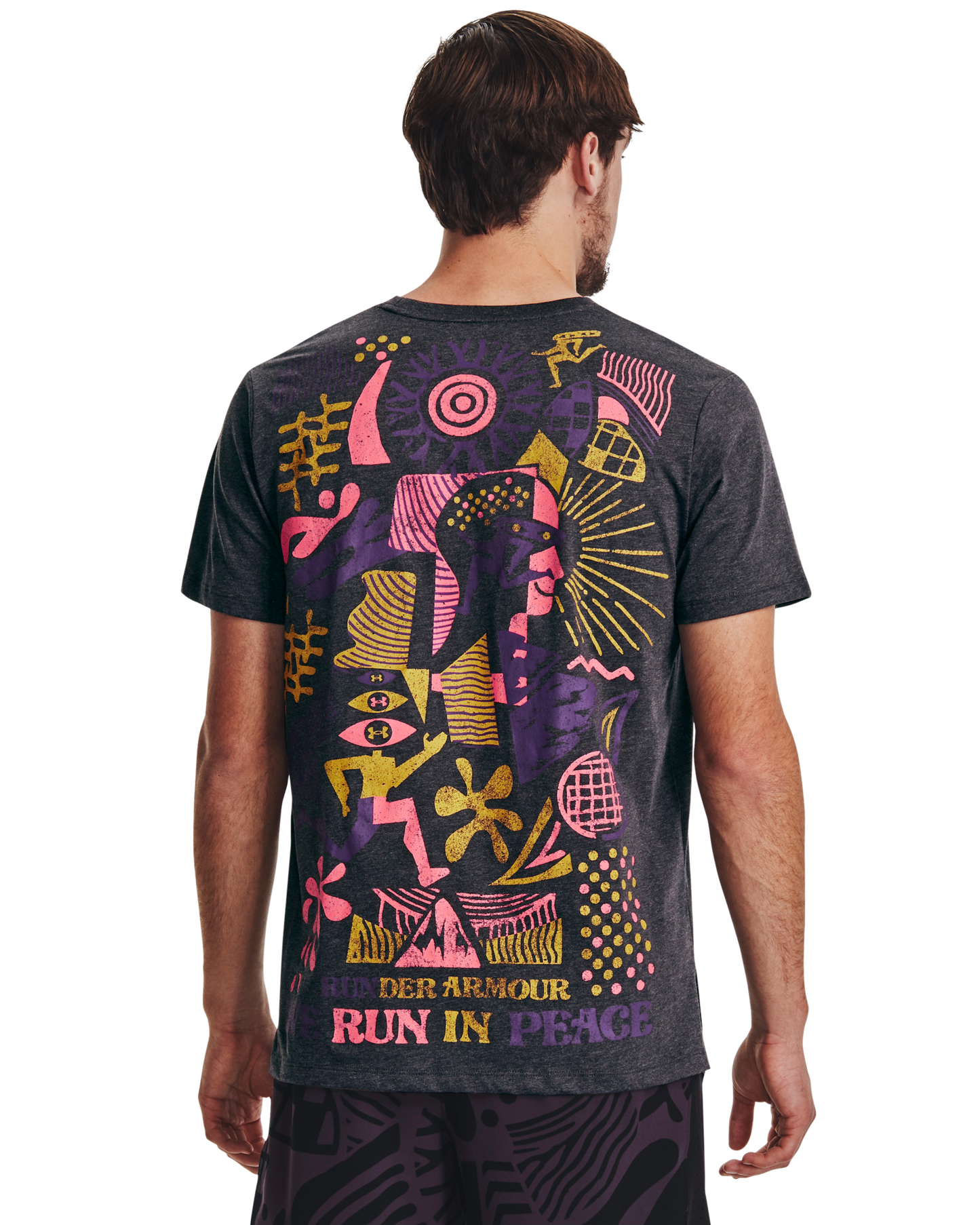 Men's UA We Run In Peace Short Sleeve