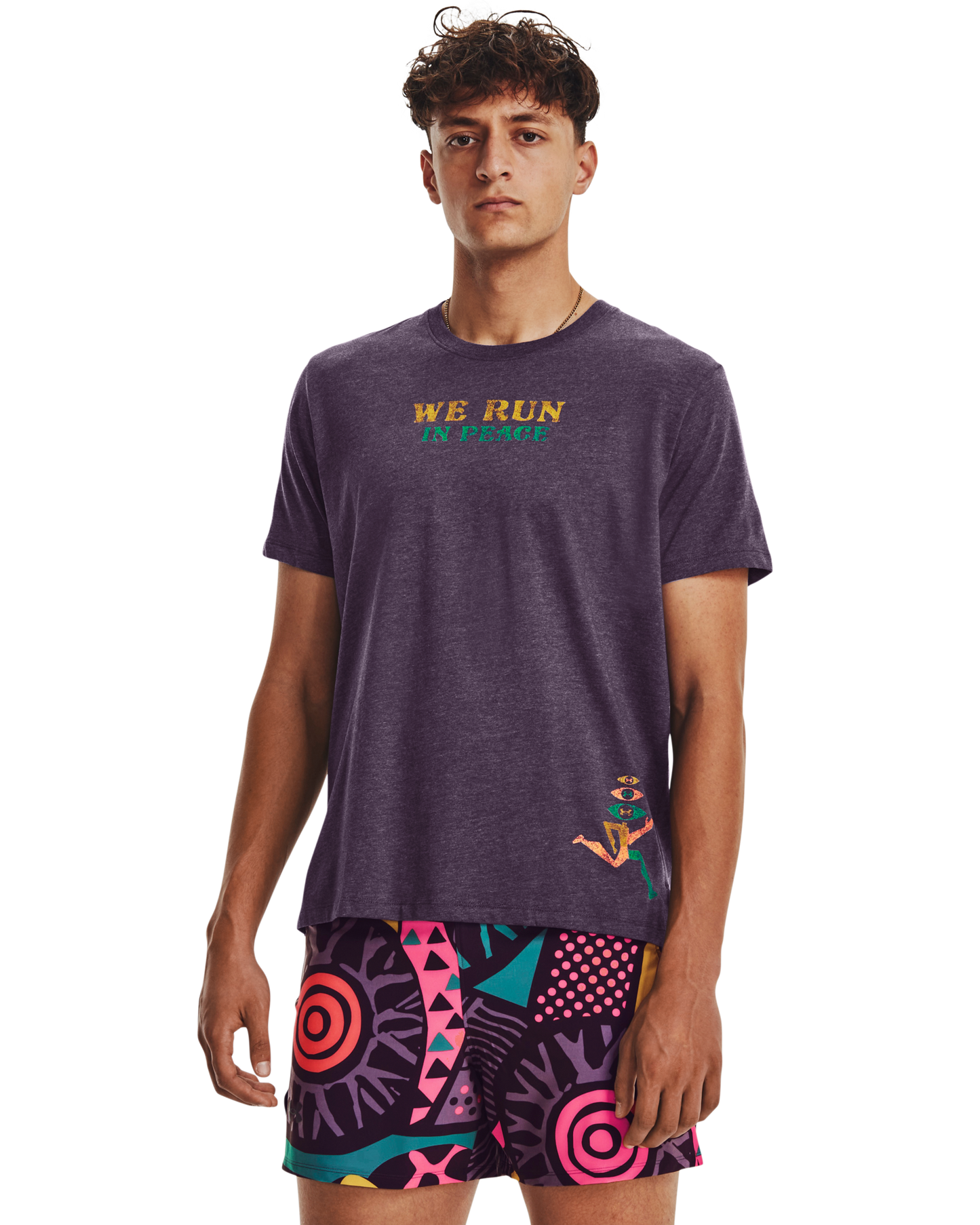 Men's UA We Run In Peace Short Sleeve