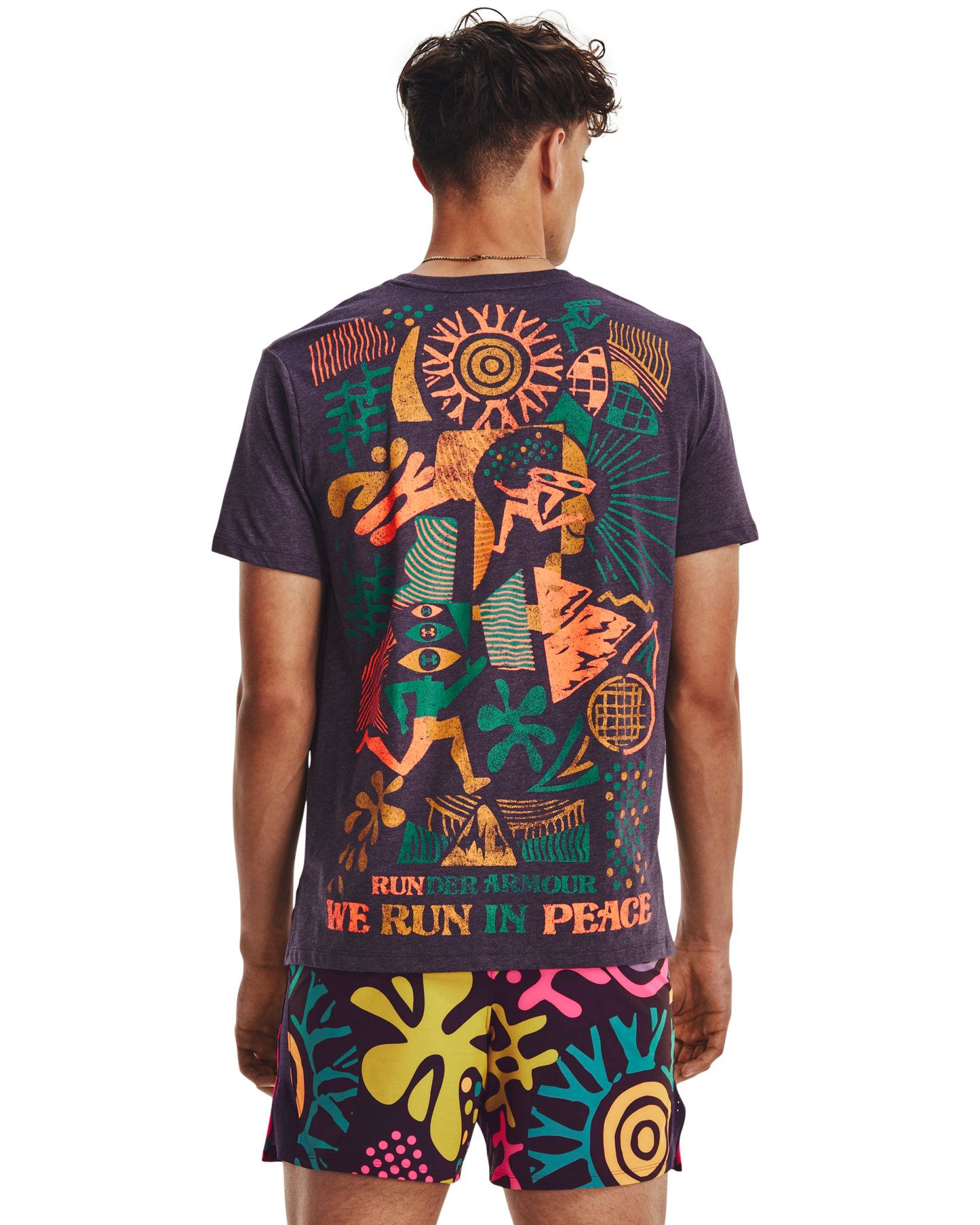 Men's UA We Run In Peace Short Sleeve